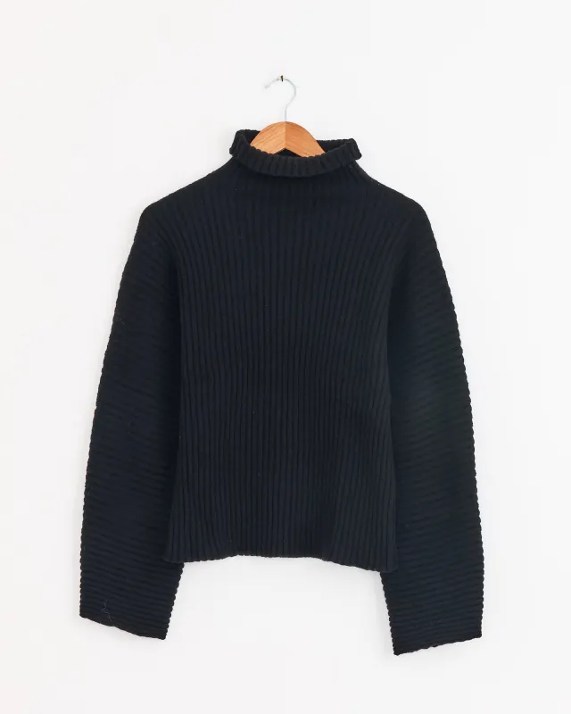 Kai Turtleneck in Black sold by Mohawk General Store