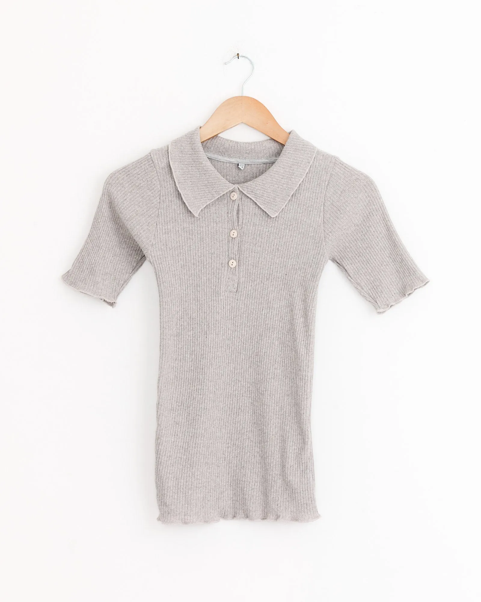 Dual Polo in Grey Melange sold by Mohawk General Store