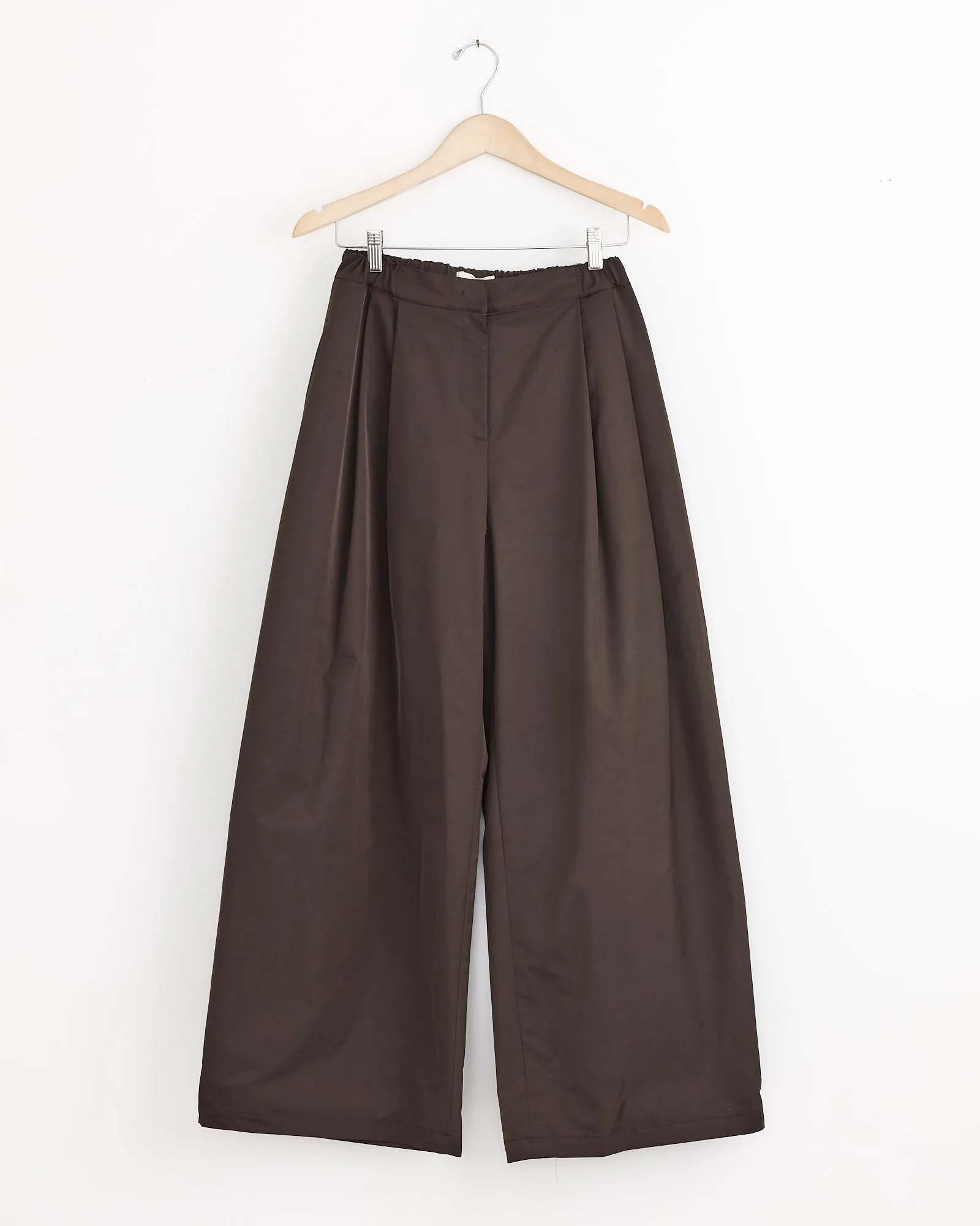 Two Tuck Balloon Pant in Dark Brown sold by Mohawk General Store