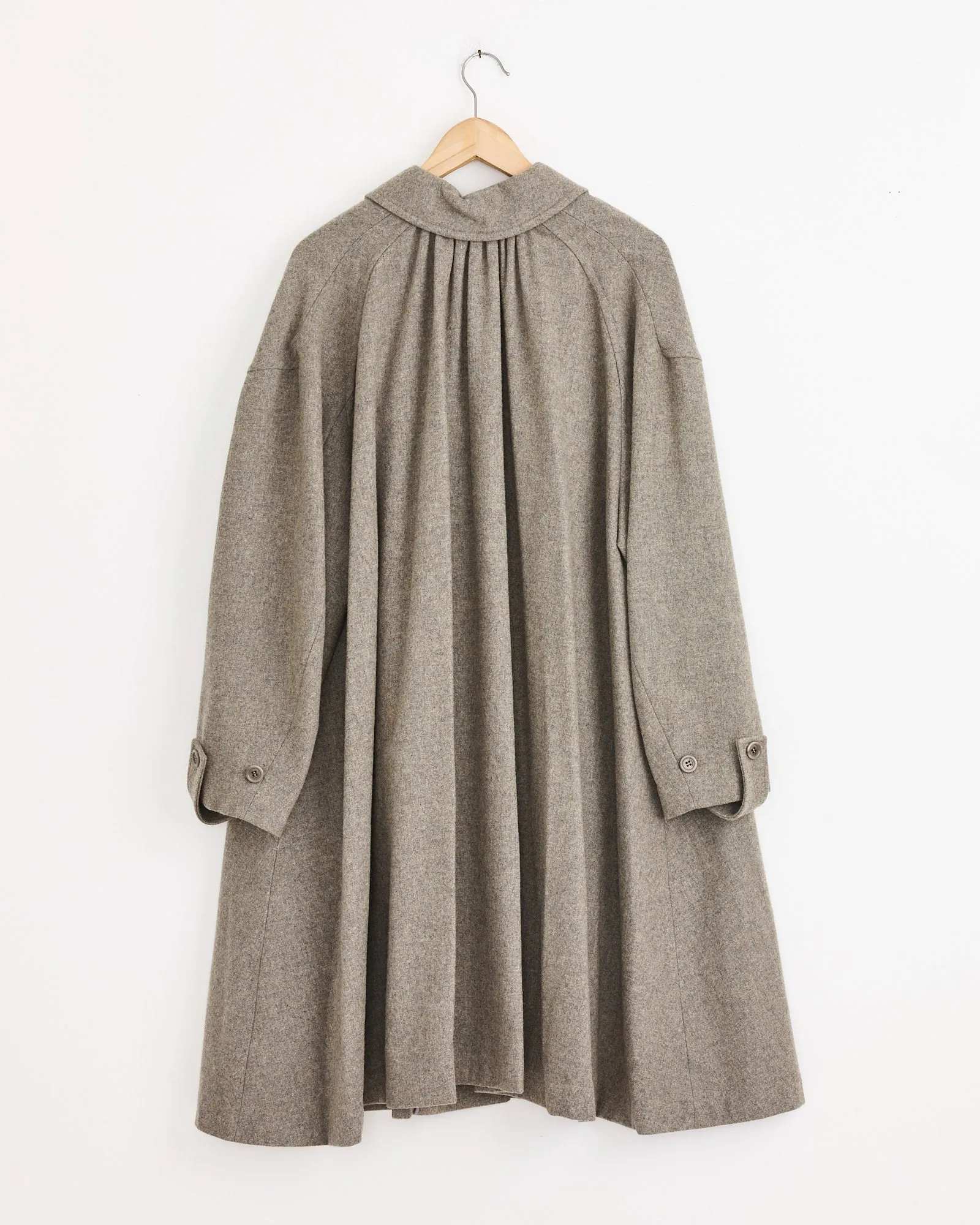 Shirring Coat in Grey Blue sold by Mohawk General Store product image thumbnail 3