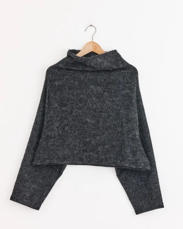 Alpaca Top in Charcoal sold by Mohawk General Store