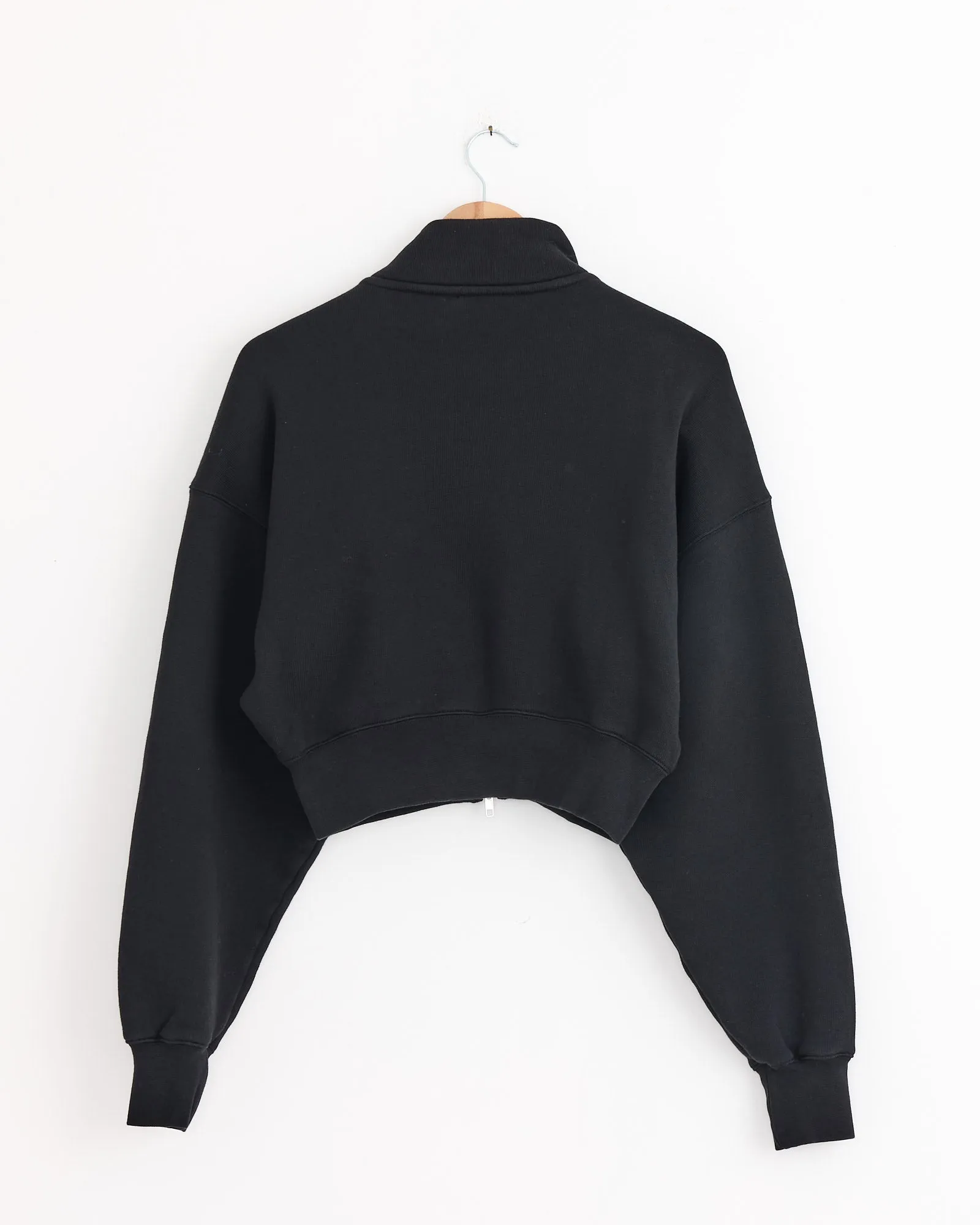Asta Zip Sweatshirt in Washed Black sold by Mohawk General Store product image thumbnail 3