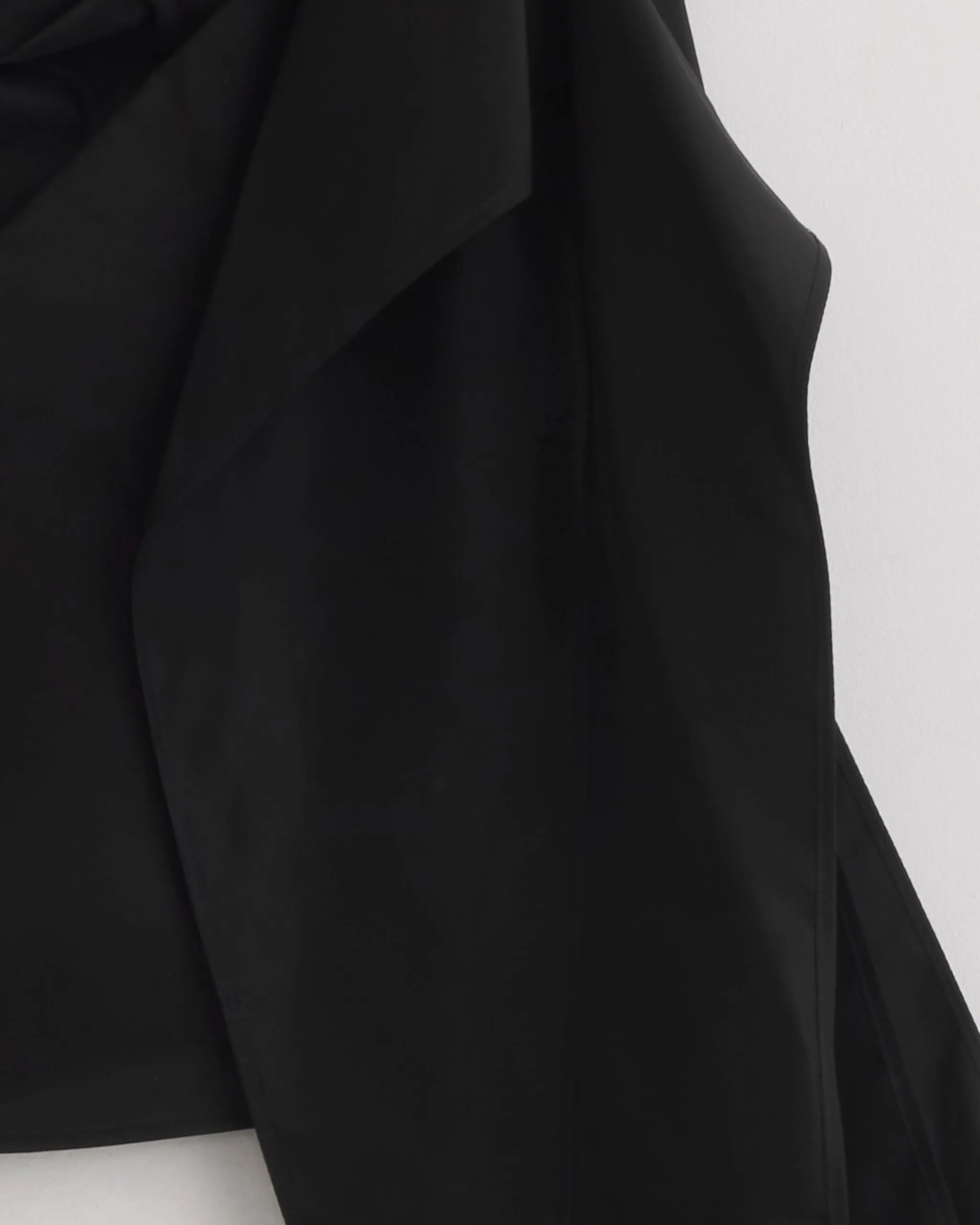 Italian Sporty Ribbon Mini Skirt in Black sold by Mohawk General Store product image thumbnail 3