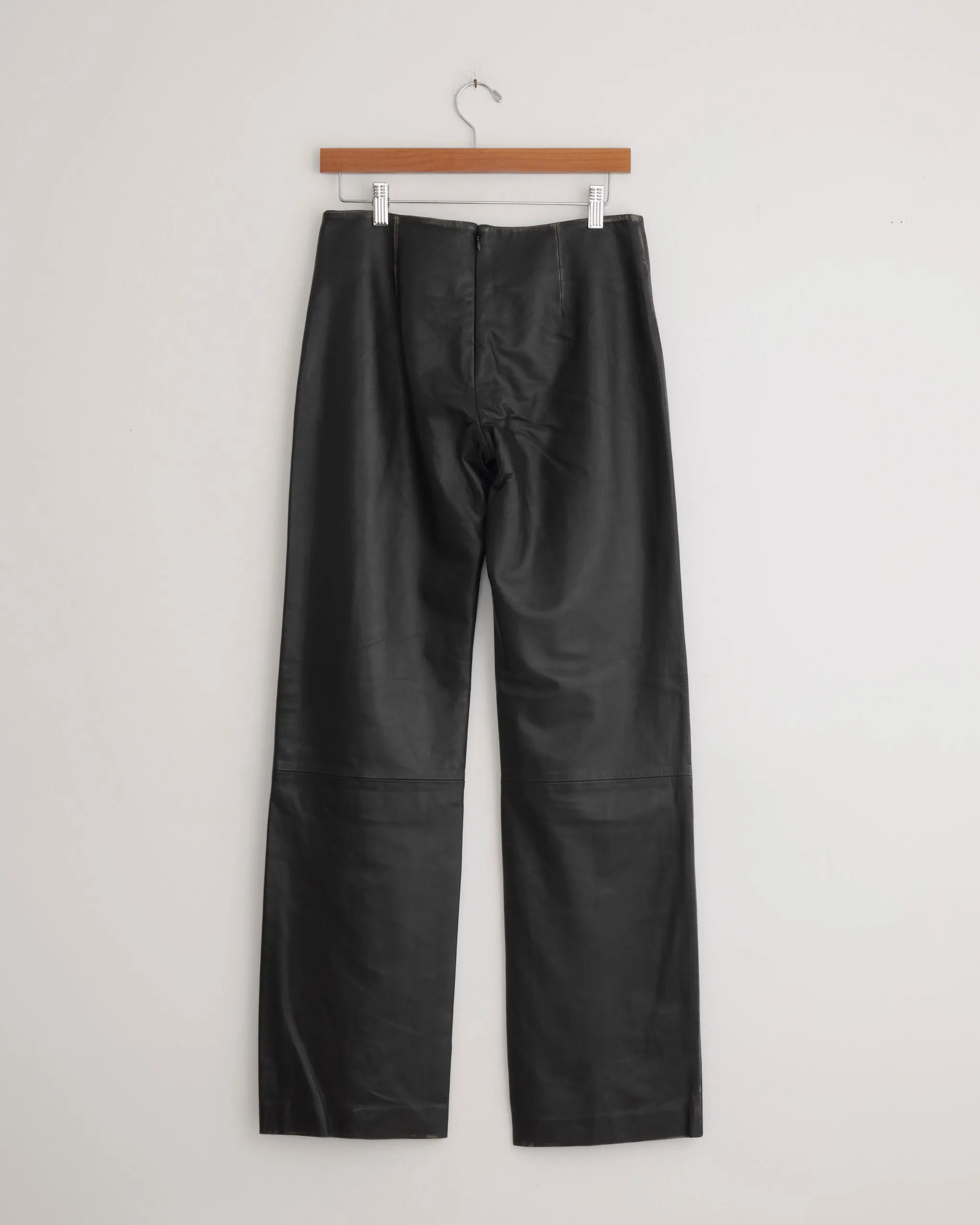Brushed Leather Pant in Black sold by Mohawk General Store product image thumbnail 3
