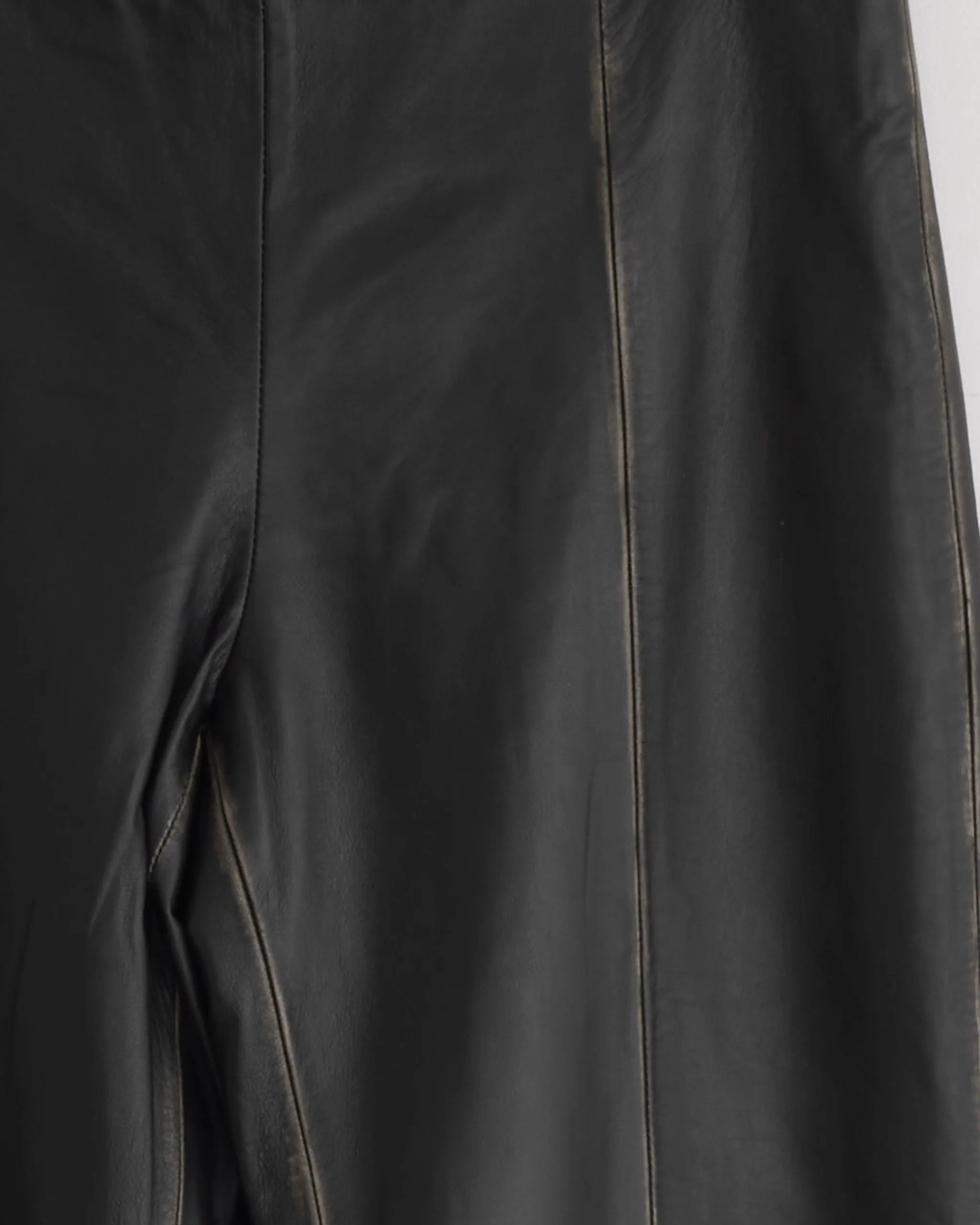 Brushed Leather Pant in Black sold by Mohawk General Store product image thumbnail 2