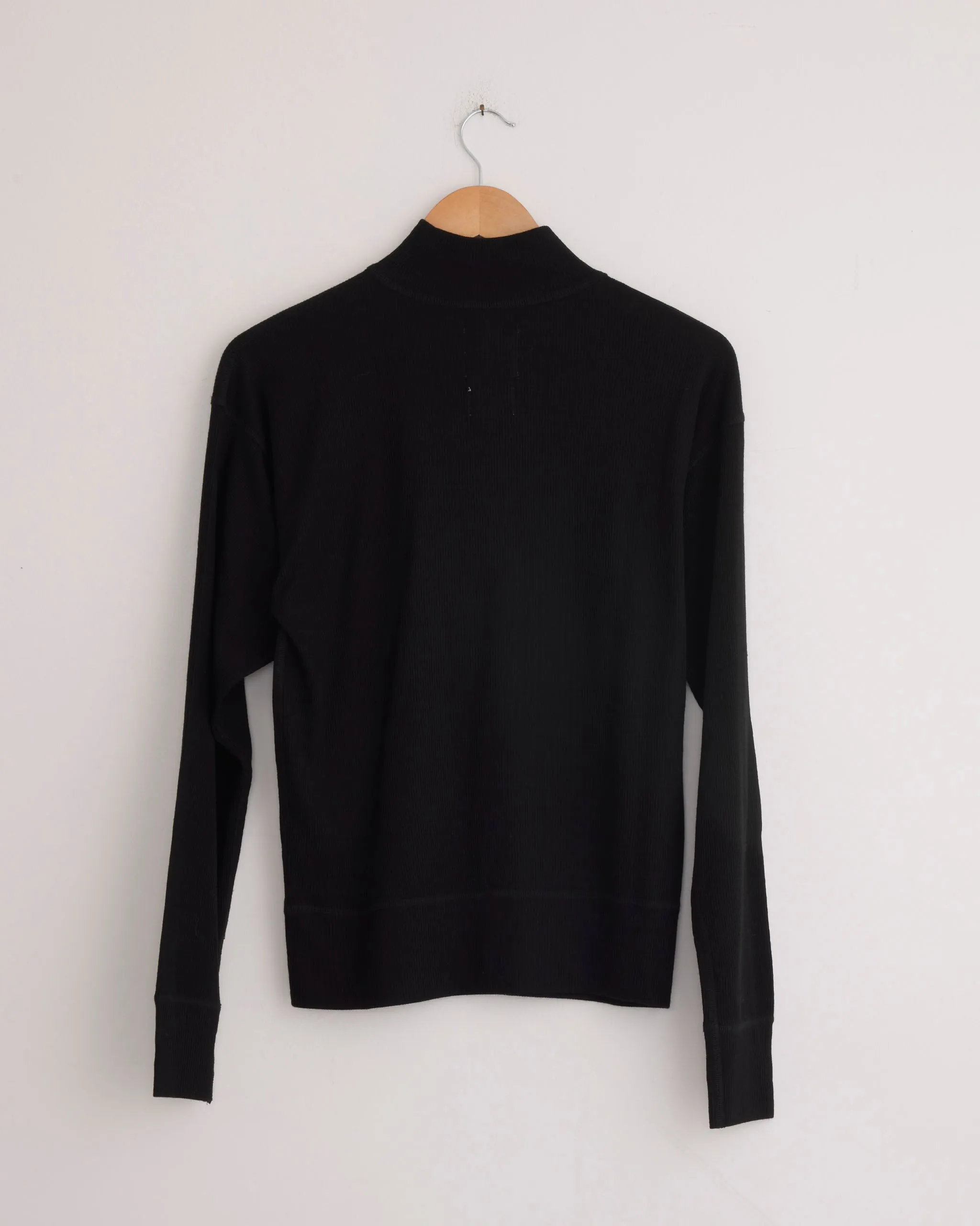 Zipper Pull Over in Black sold by Mohawk General Store product image thumbnail 3