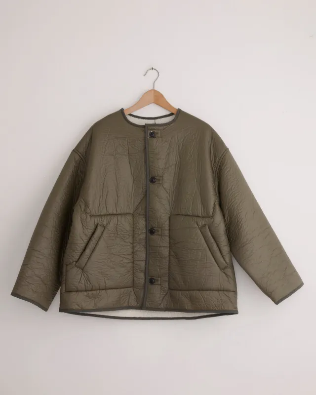 Solar Jacket in Fossil/Off White sold by Mohawk General Store