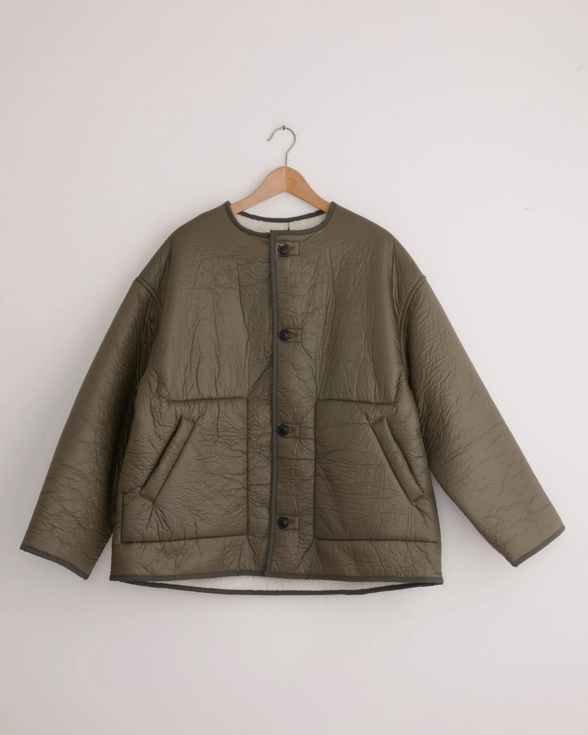 Solar Jacket in Fossil/Off White sold by Mohawk General Store