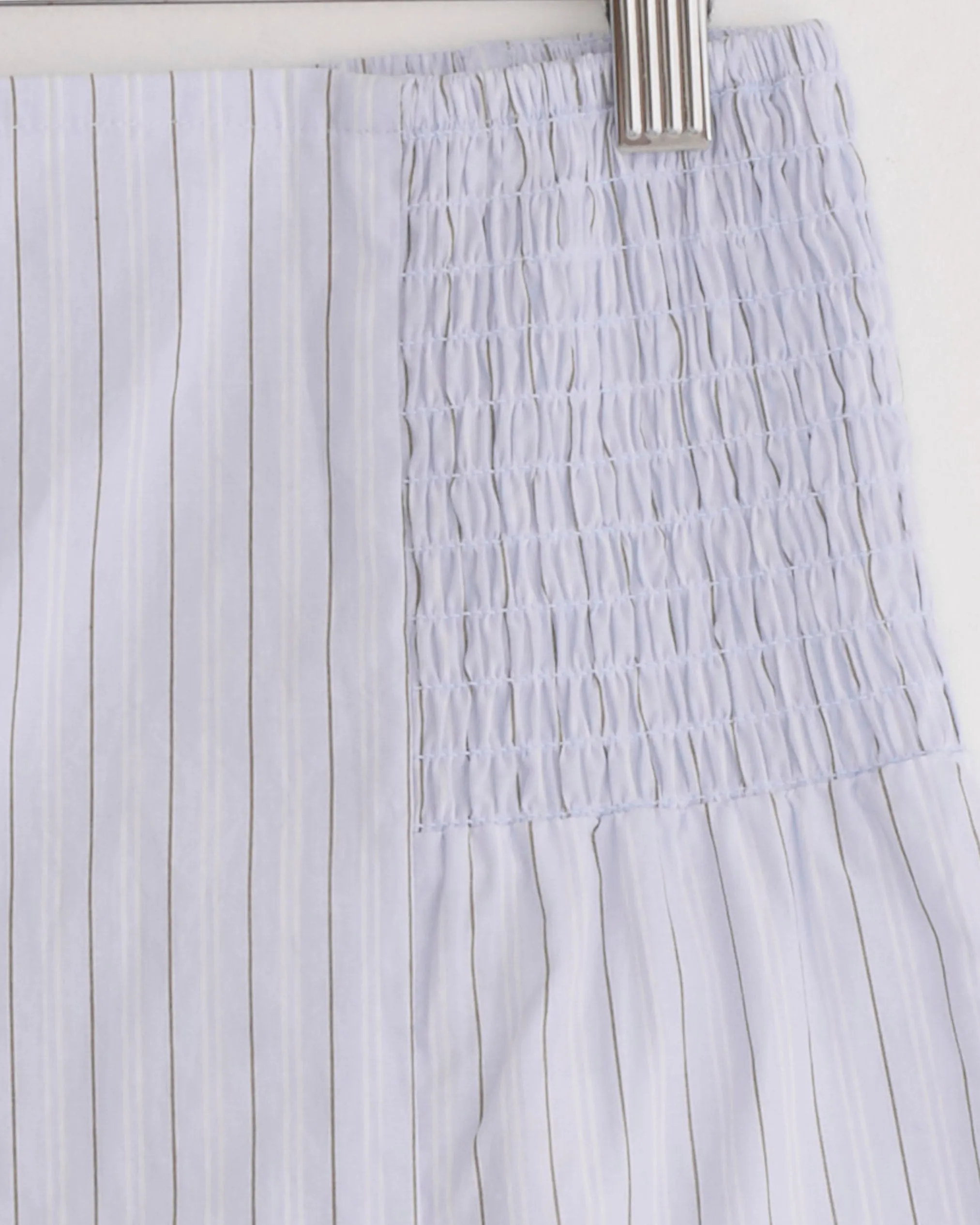 Shirring Skirt in Mineral Stripe sold by Mohawk General Store product image thumbnail 2
