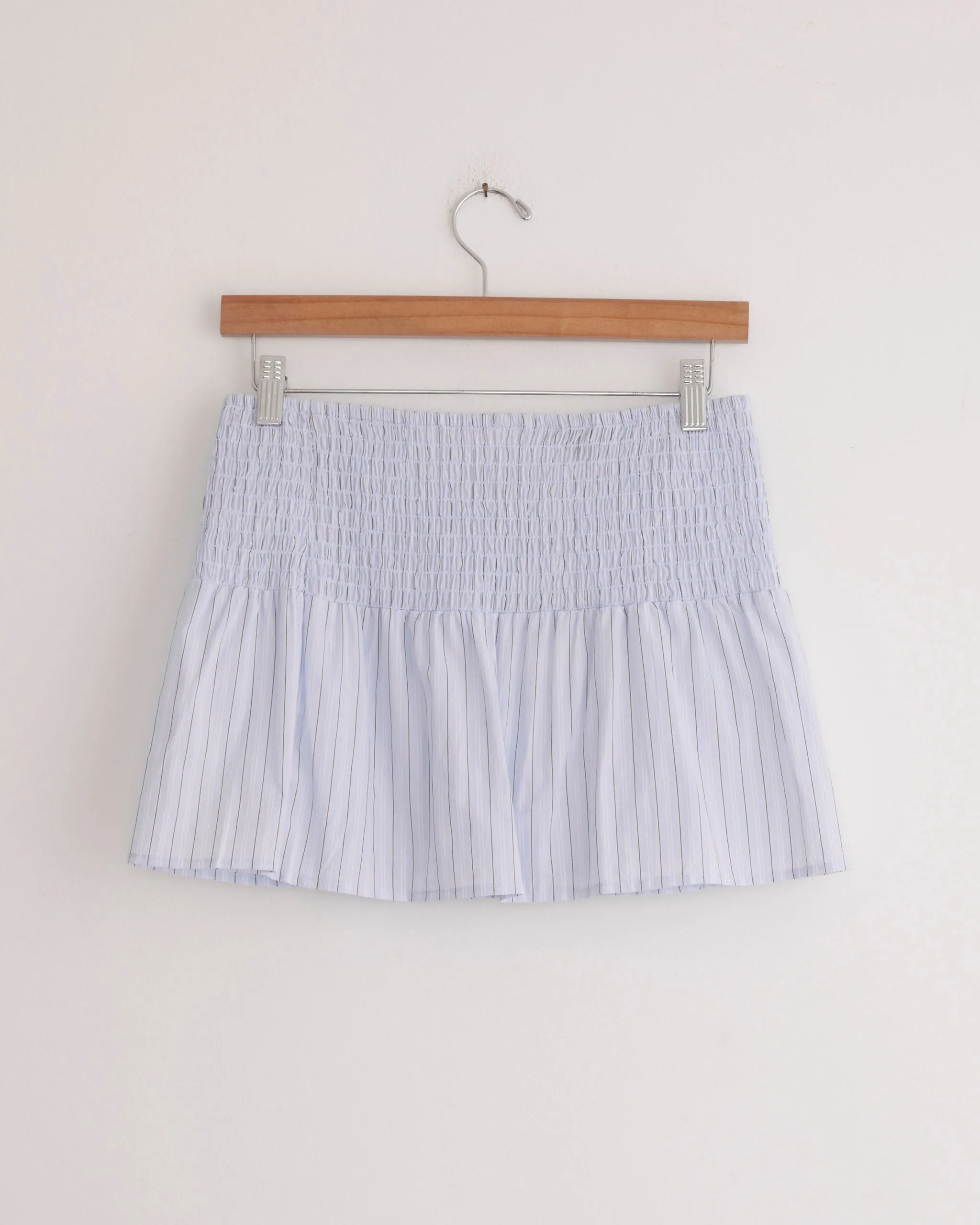 Shirring Skirt in Mineral Stripe sold by Mohawk General Store product image thumbnail 3