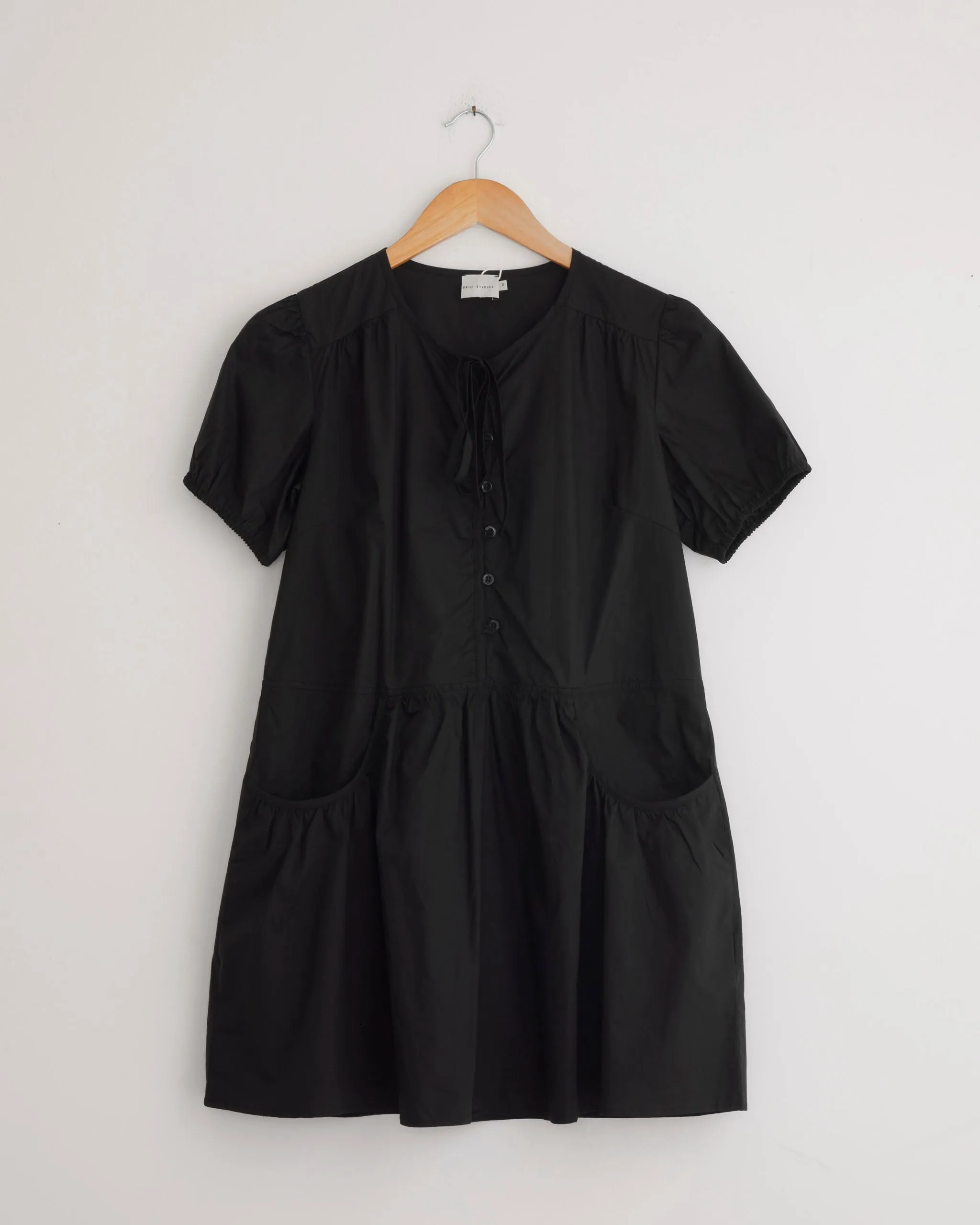 Pocket Mini Dress in Black sold by Mohawk General Store