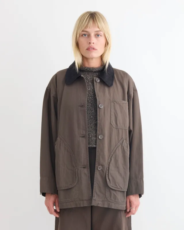 Painter Coat in Ermine sold by Mohawk General Store