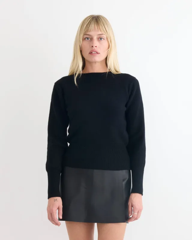 Lambswool Boat Neck Knit sold by Mohawk General Store