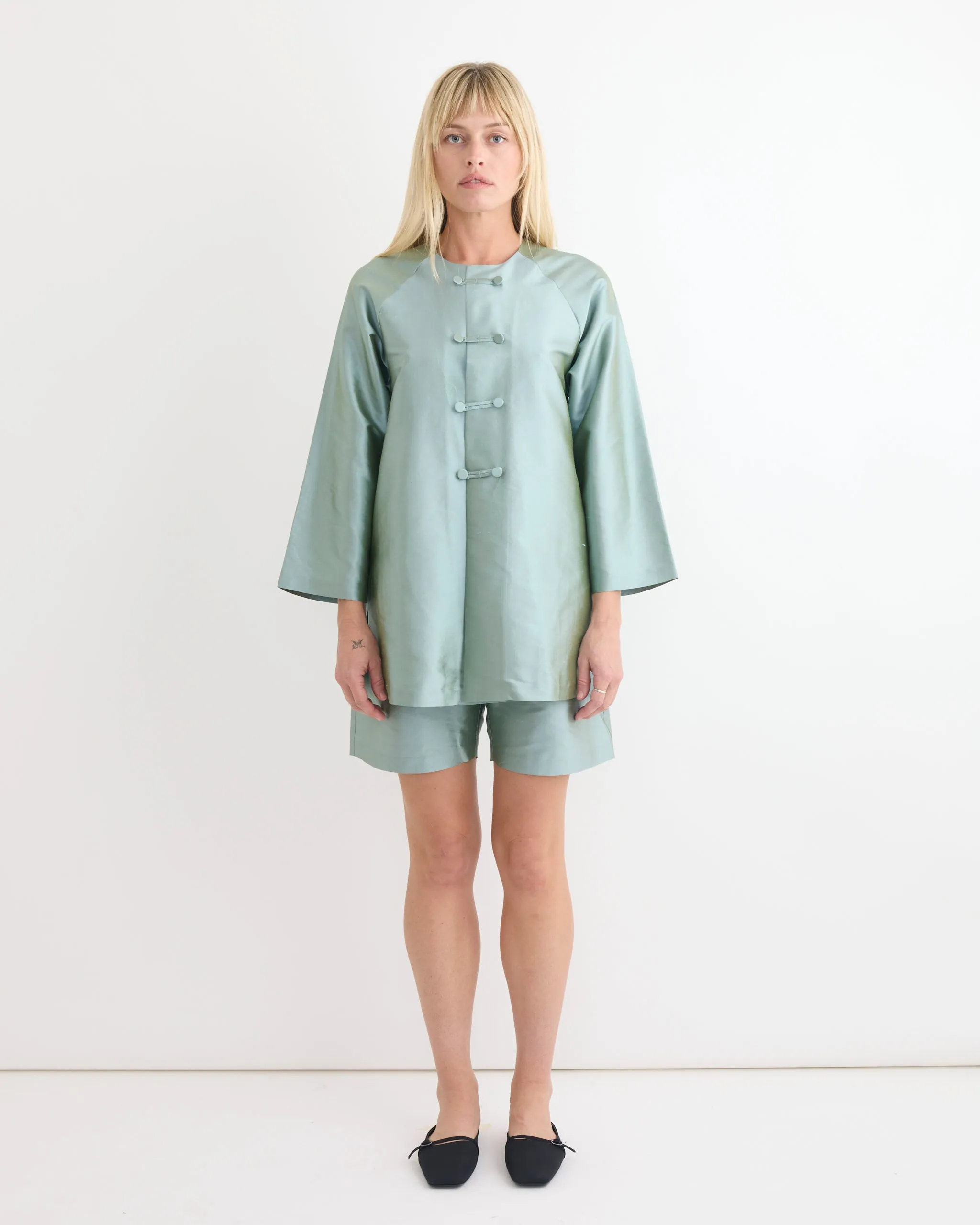 Luc Jacket in Mint Taffeta sold by Mohawk General Store product image thumbnail 2