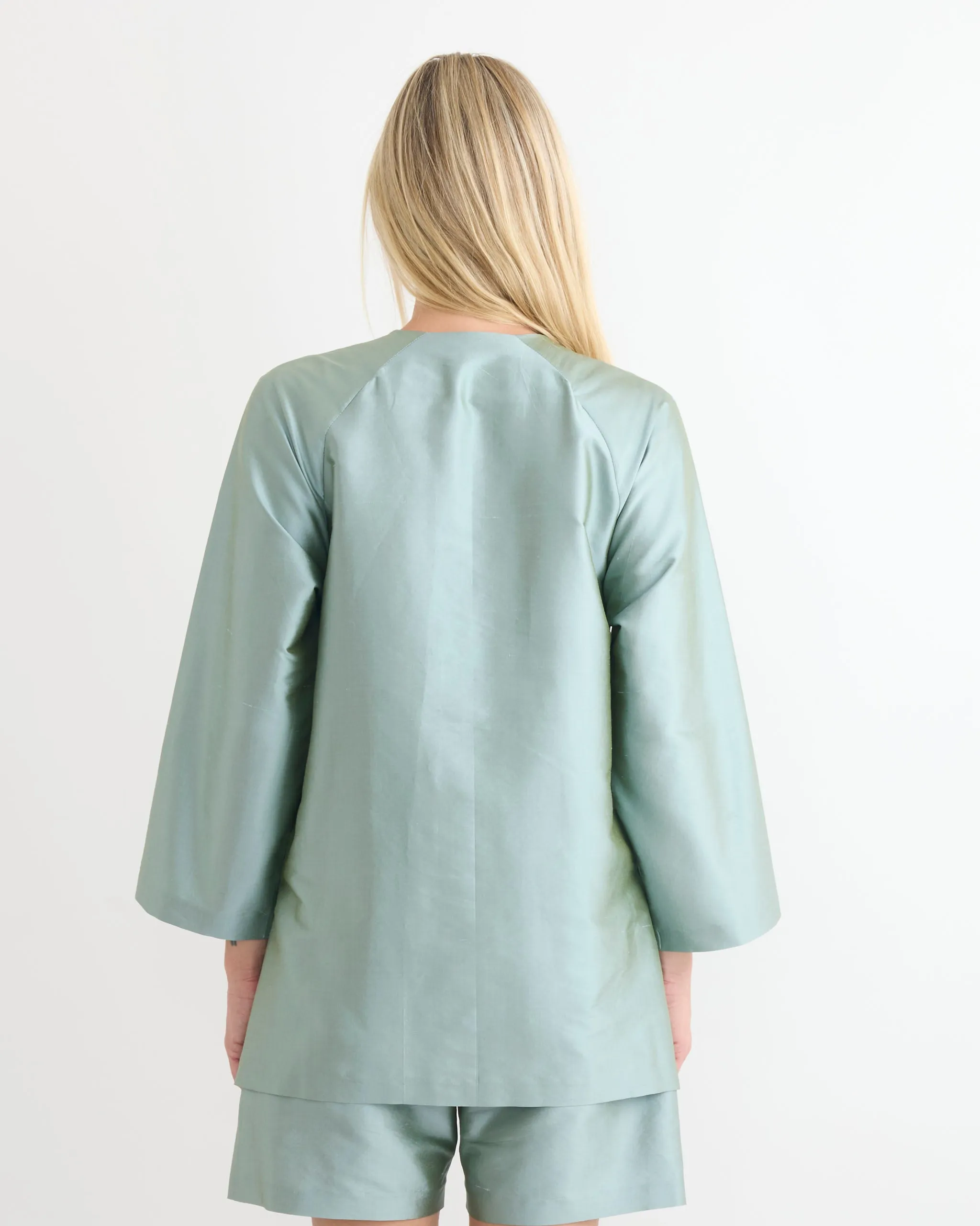 Luc Jacket in Mint Taffeta sold by Mohawk General Store product image thumbnail 3