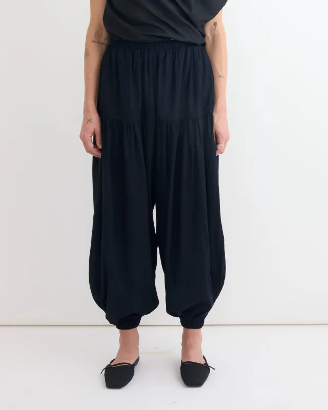 Rain Jogger in Pinstripe made by CHELSEA MAK