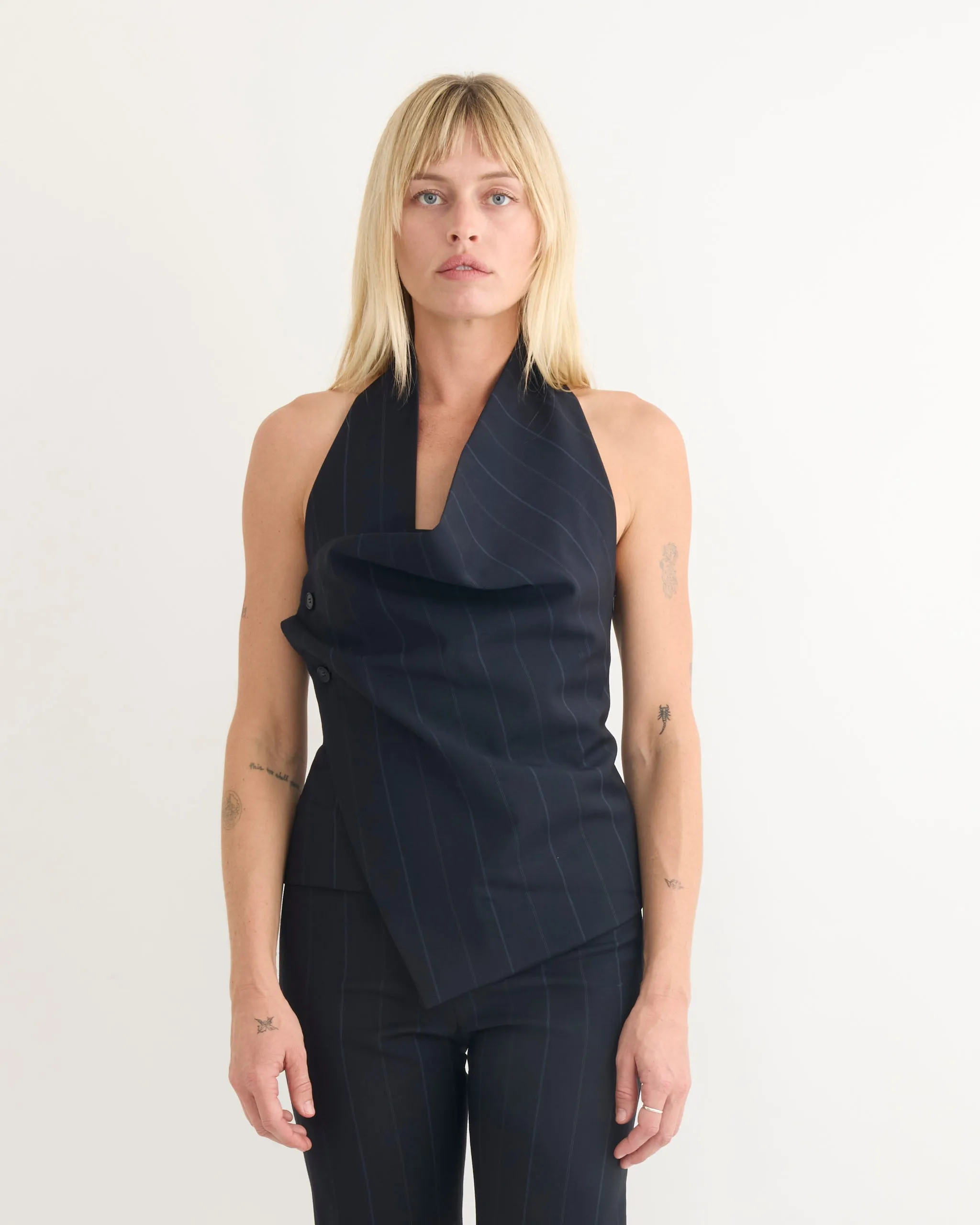 Tiomi Top in Blue sold by Mohawk General Store