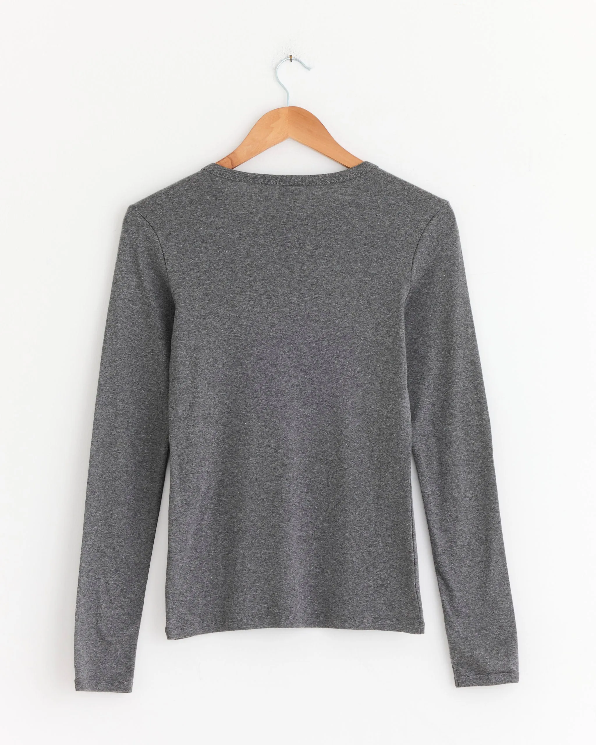 Olivia Long Sleeve Tee in Melee Grey sold by Mohawk General Store product image thumbnail 3