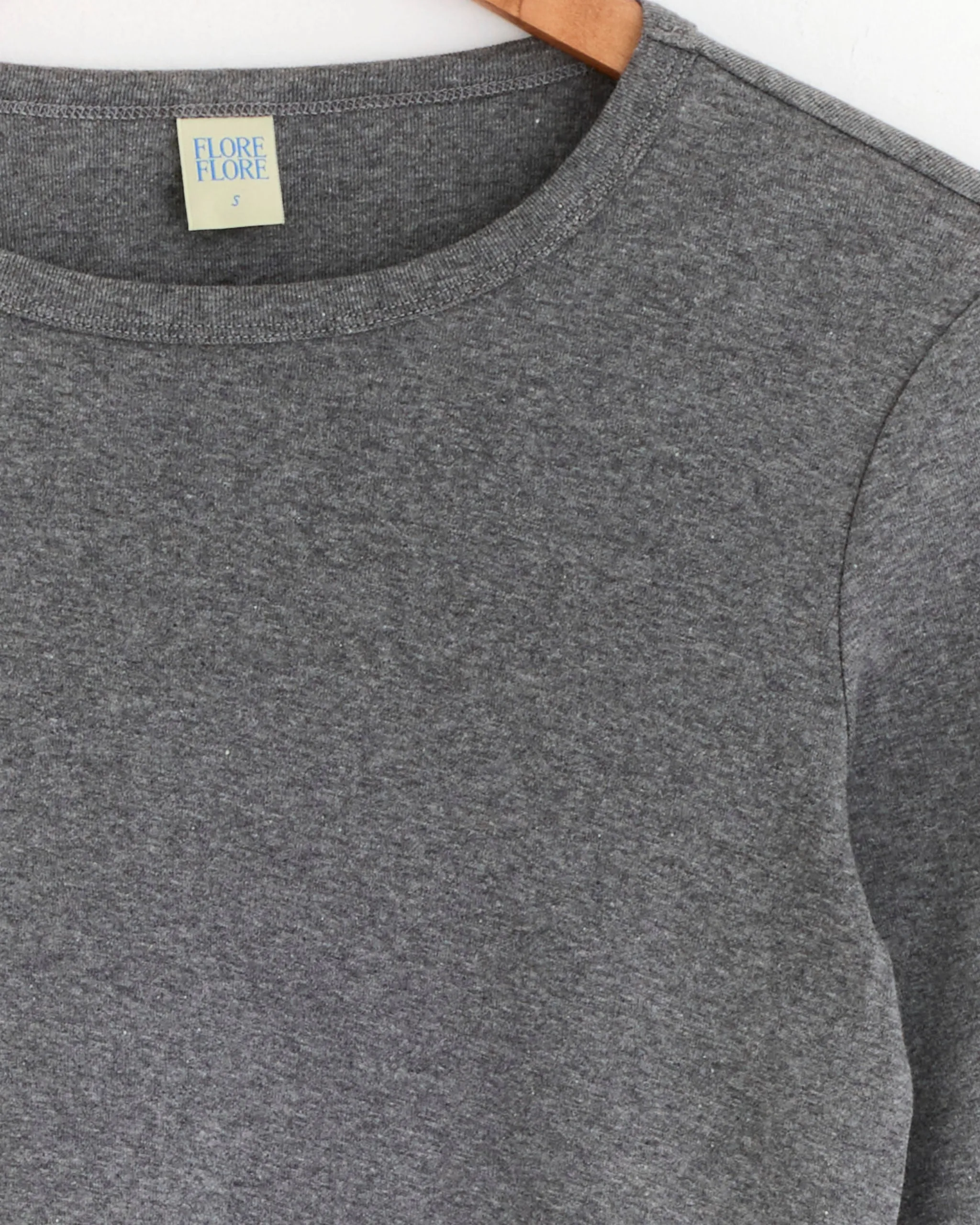 Olivia Long Sleeve Tee in Melee Grey sold by Mohawk General Store product image thumbnail 2