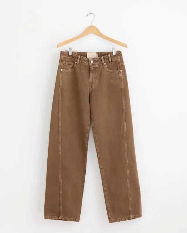 Reyno Pant in Brown sold by Mohawk General Store