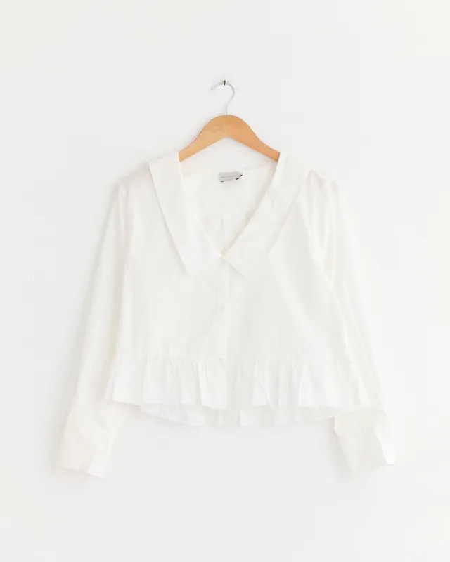 Sweep Shirt in White sold by Mohawk General Store