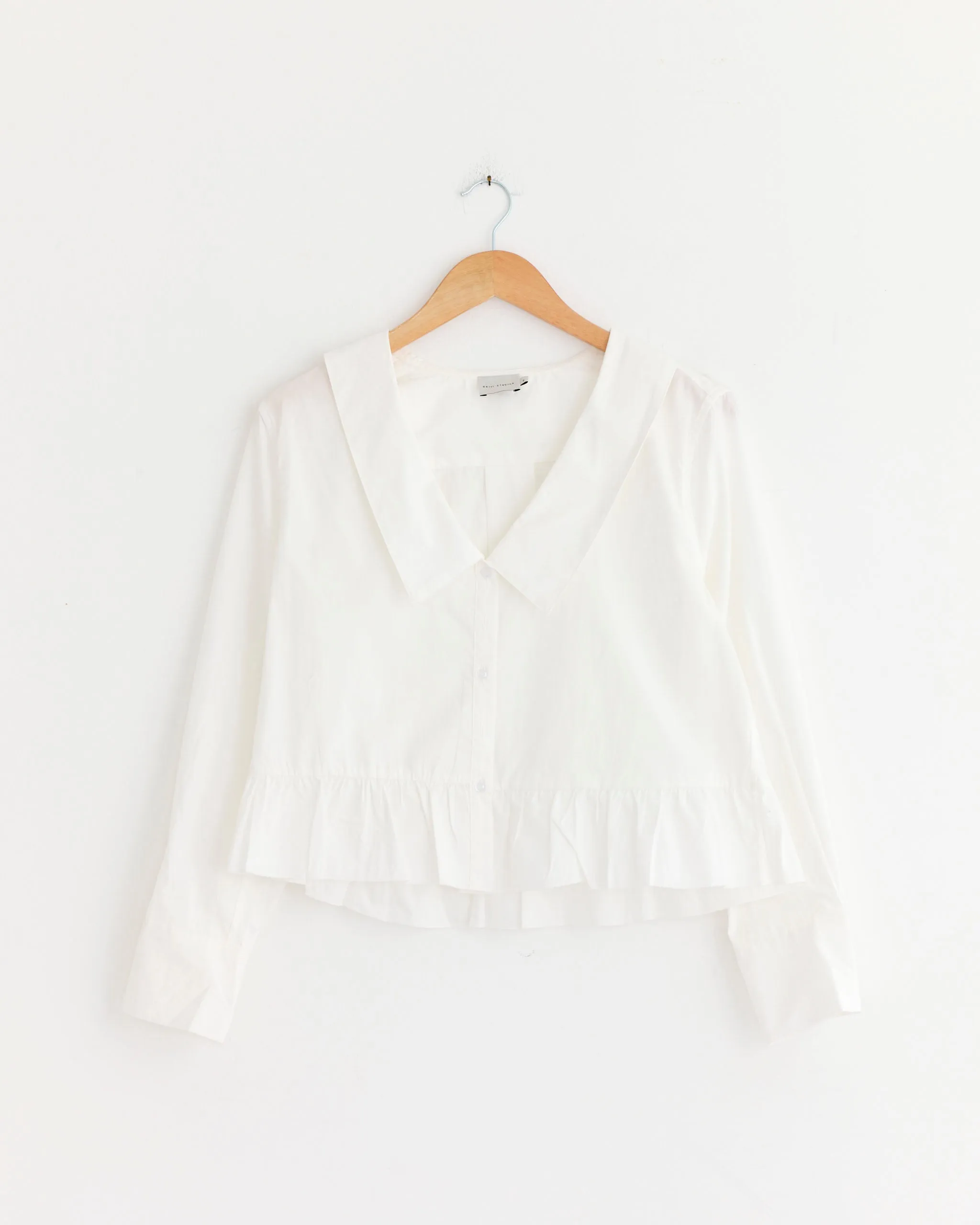 Sweep Shirt in White sold by Mohawk General Store