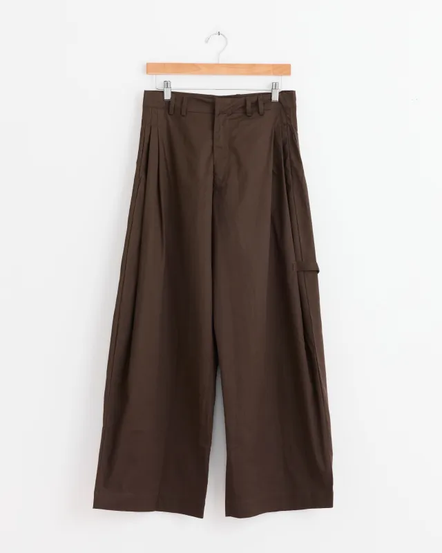 Tab Pant in Dark Brown sold by Mohawk General Store