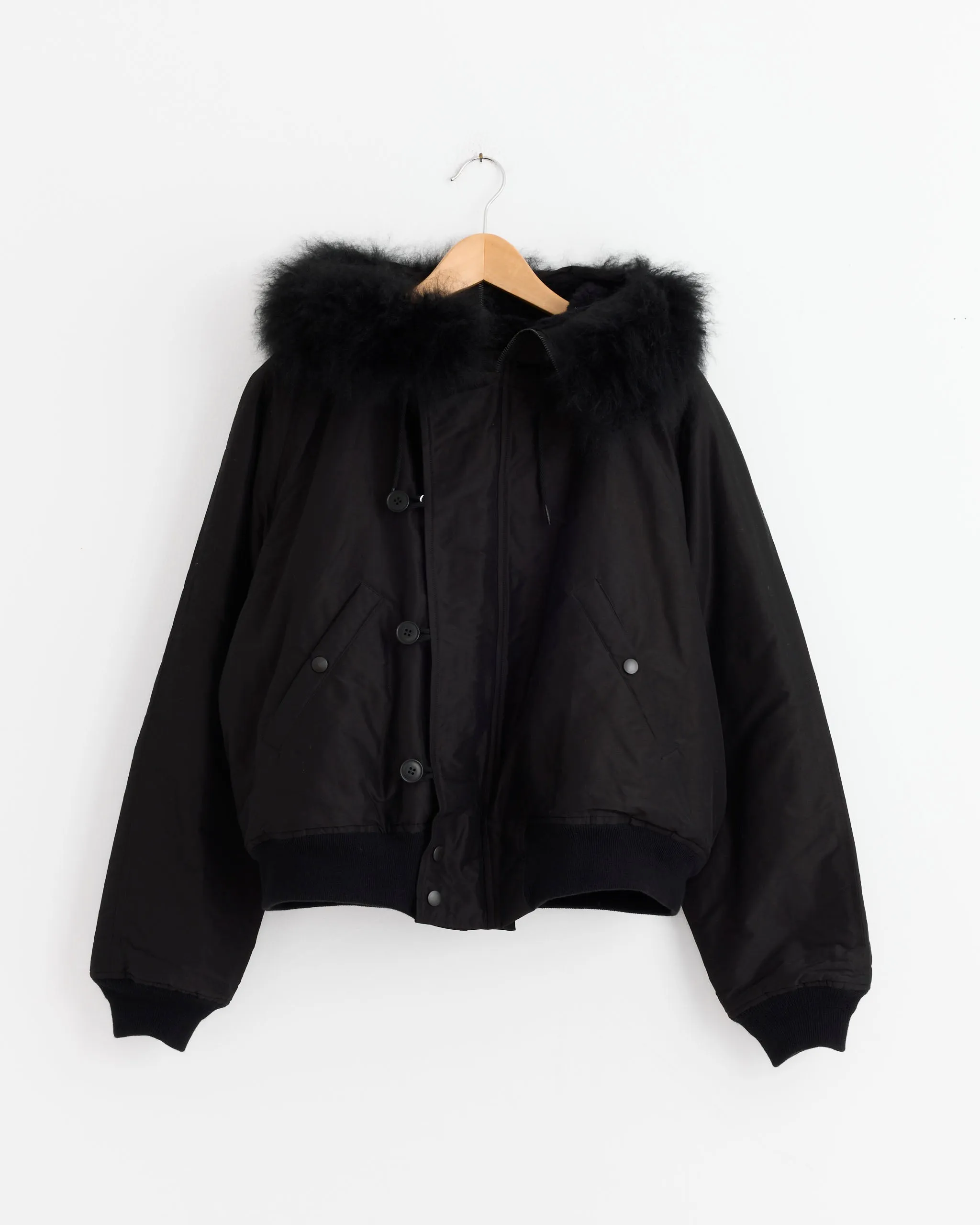 Cotton Silk Military Jacket in Brown sold by Mohawk General Store