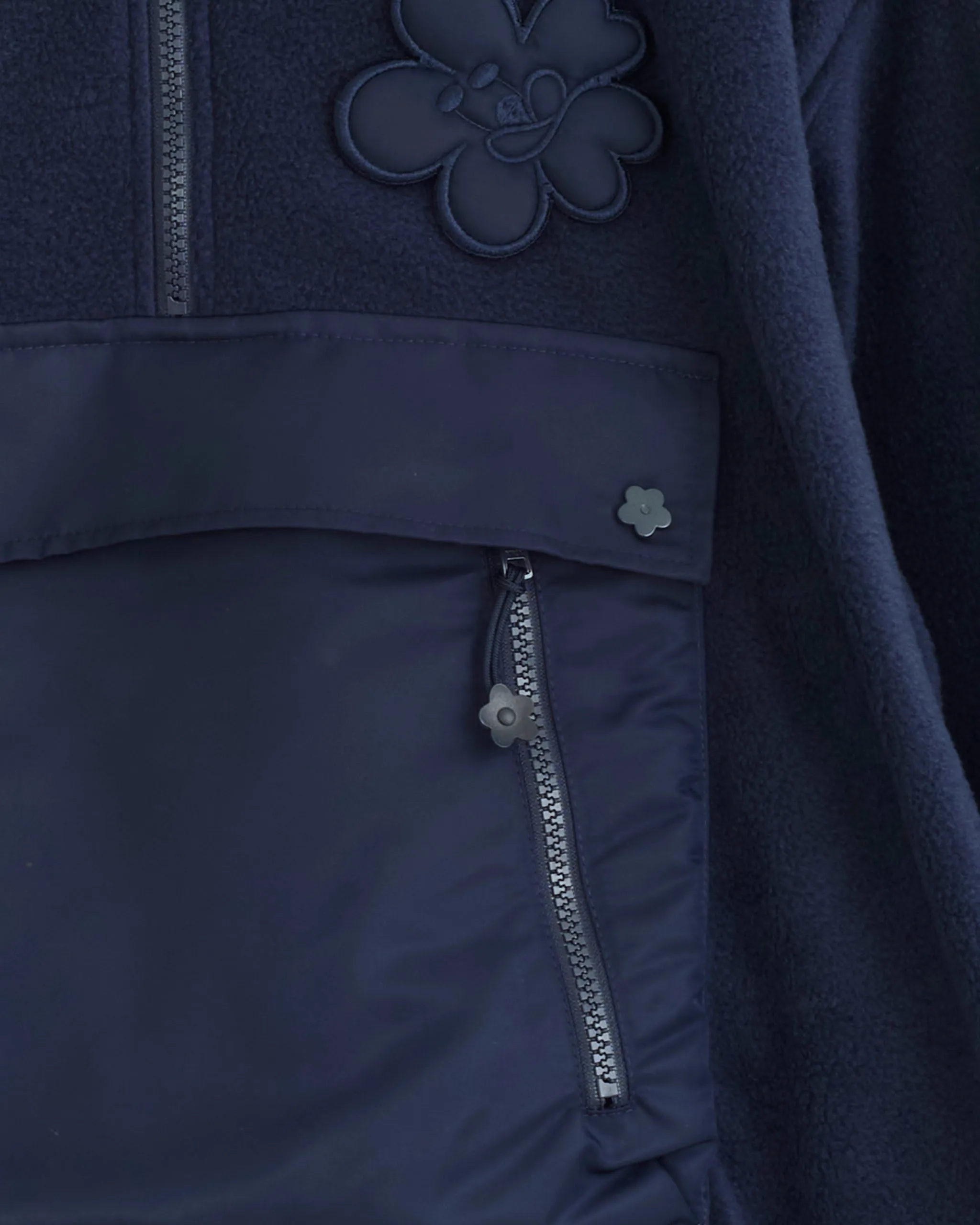 Bastian Fleece Top in Navy sold by Mohawk General Store product image thumbnail 2