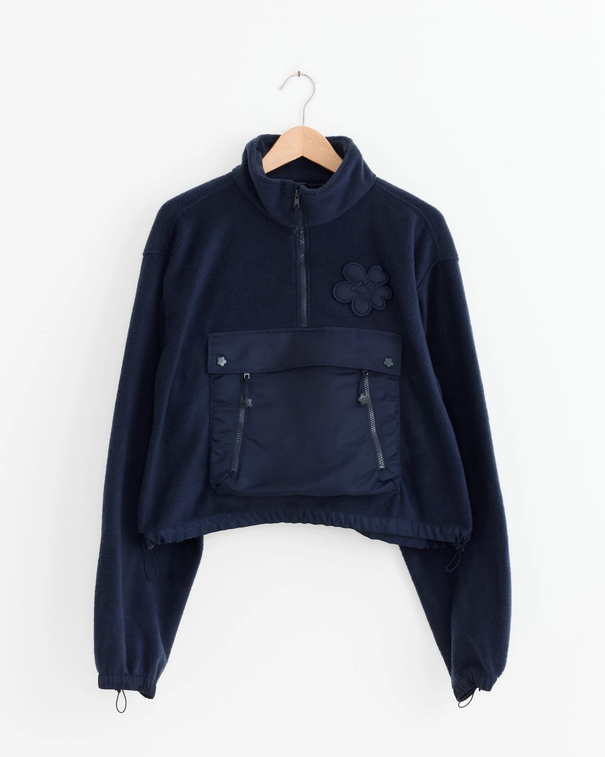 Bastian Fleece Top in Navy sold by Mohawk General Store