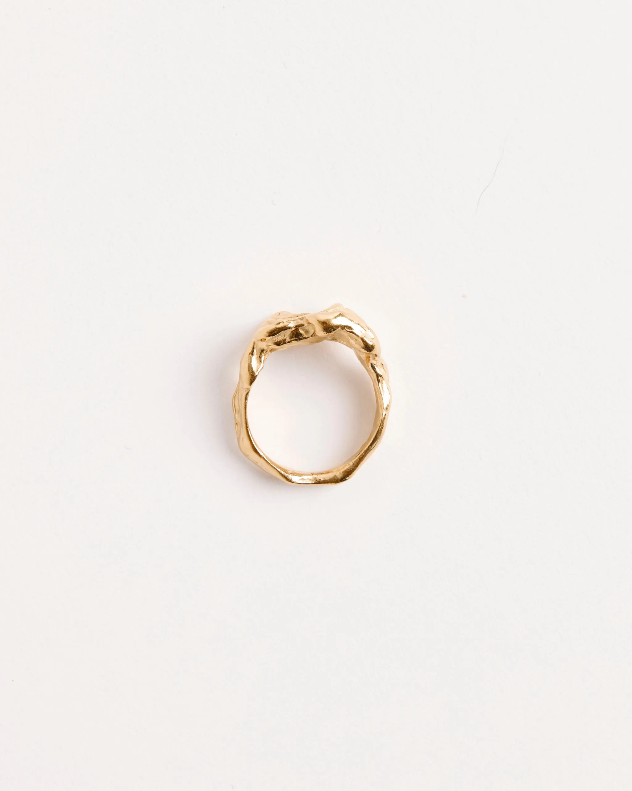 Ola Ring in Gold Plated/Smoky Quartz sold by Mohawk General Store product image thumbnail 2