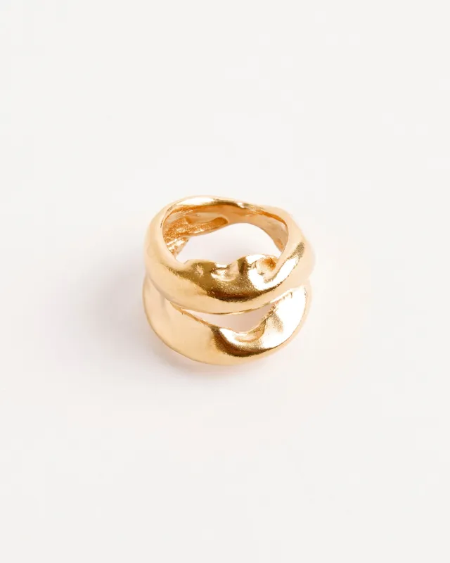 Carme Ring in Gold Plated sold by Mohawk General Store