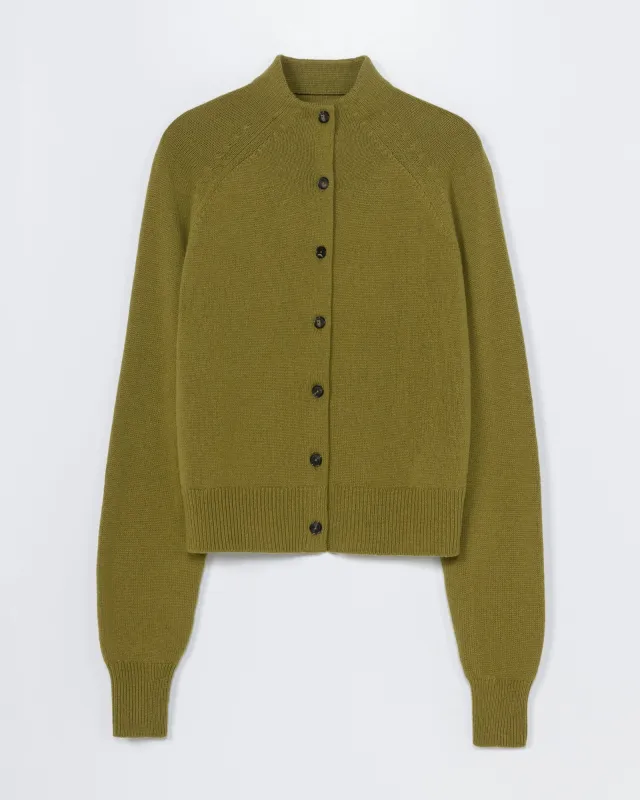 Merino Wool Perkins Cardigan in Woodbrine sold by Mohawk General Store