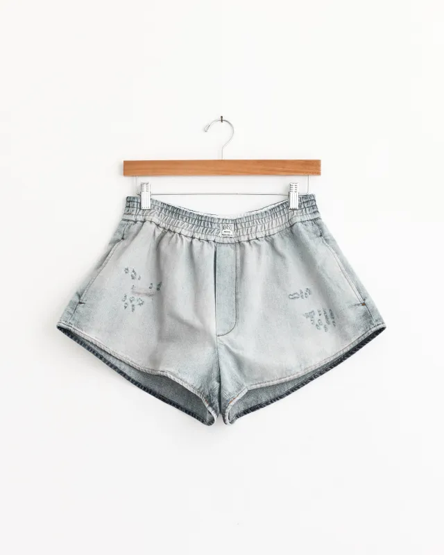 Shorts in Light Blue made by Maison Margiela