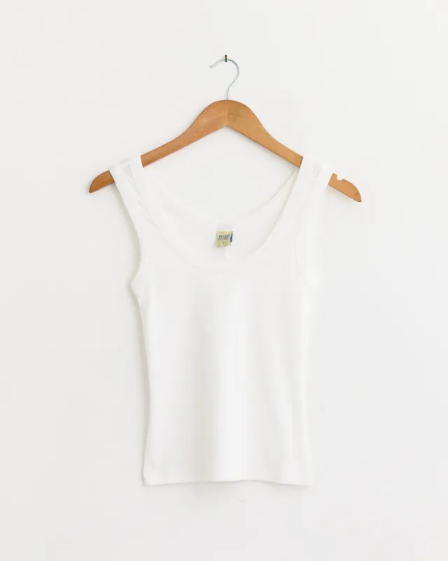 Hillie Tank White sold by Mohawk General Store