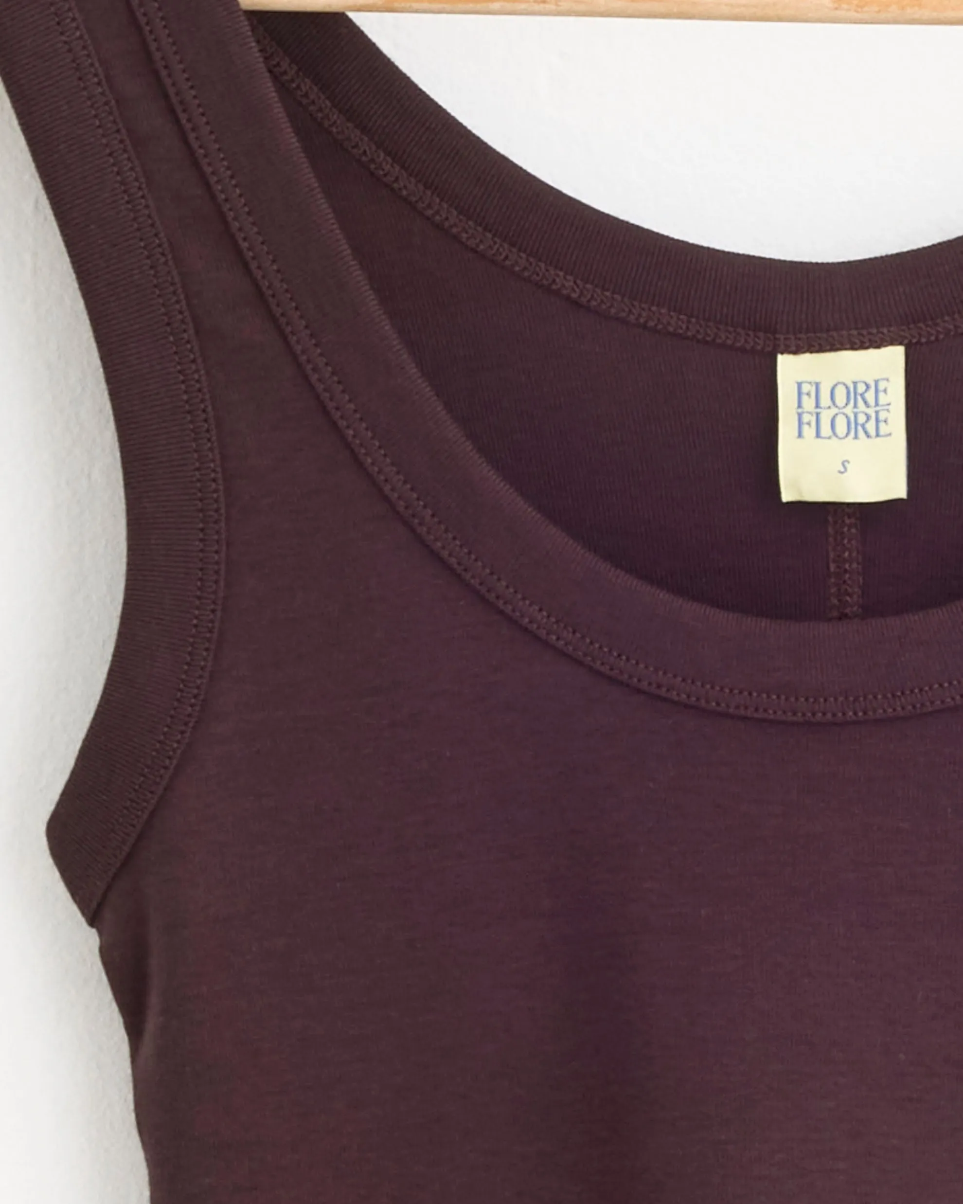 Hillie Tank in Choco Plum sold by Mohawk General Store product image thumbnail 3