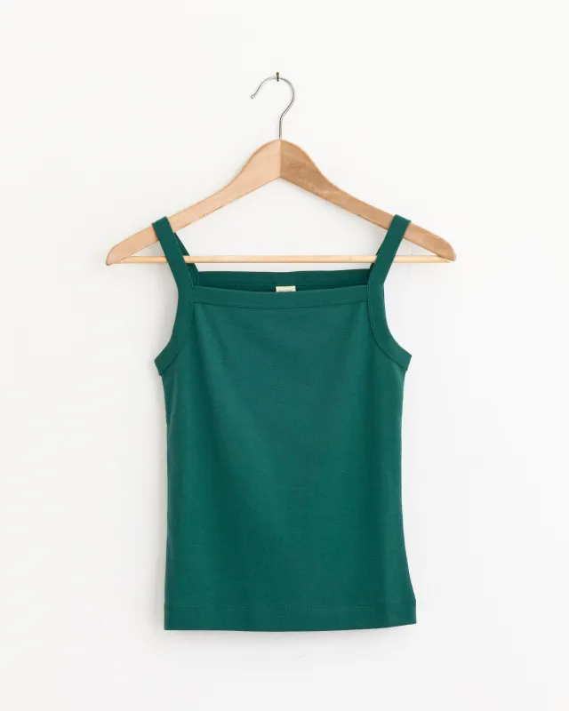 May Cami in Evergreen made by FLORE FLORE