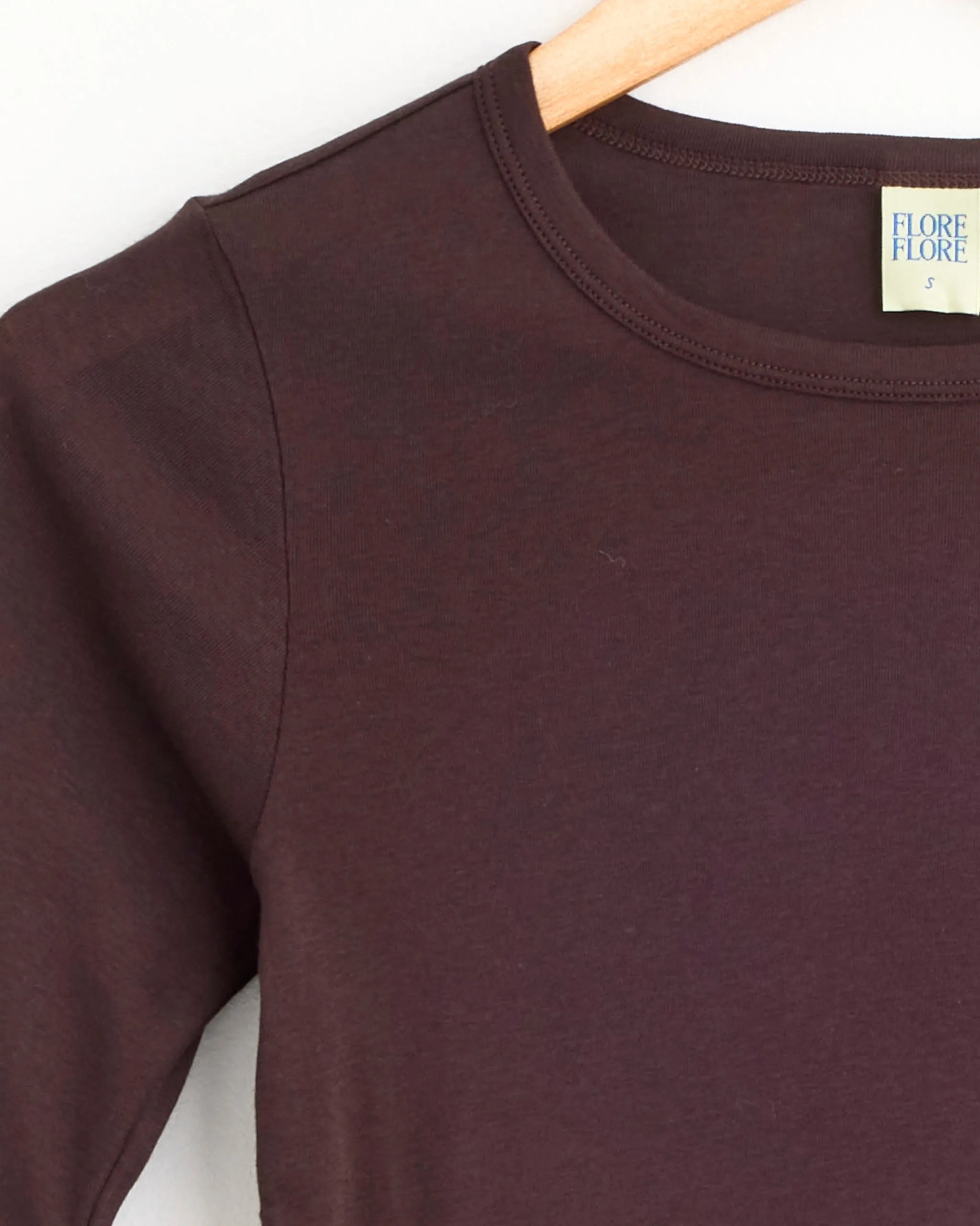 Anna Tee in Choco Plum sold by Mohawk General Store product image thumbnail 2