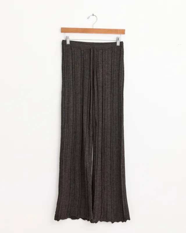 Plisse Pant in Blackened sold by Mohawk General Store