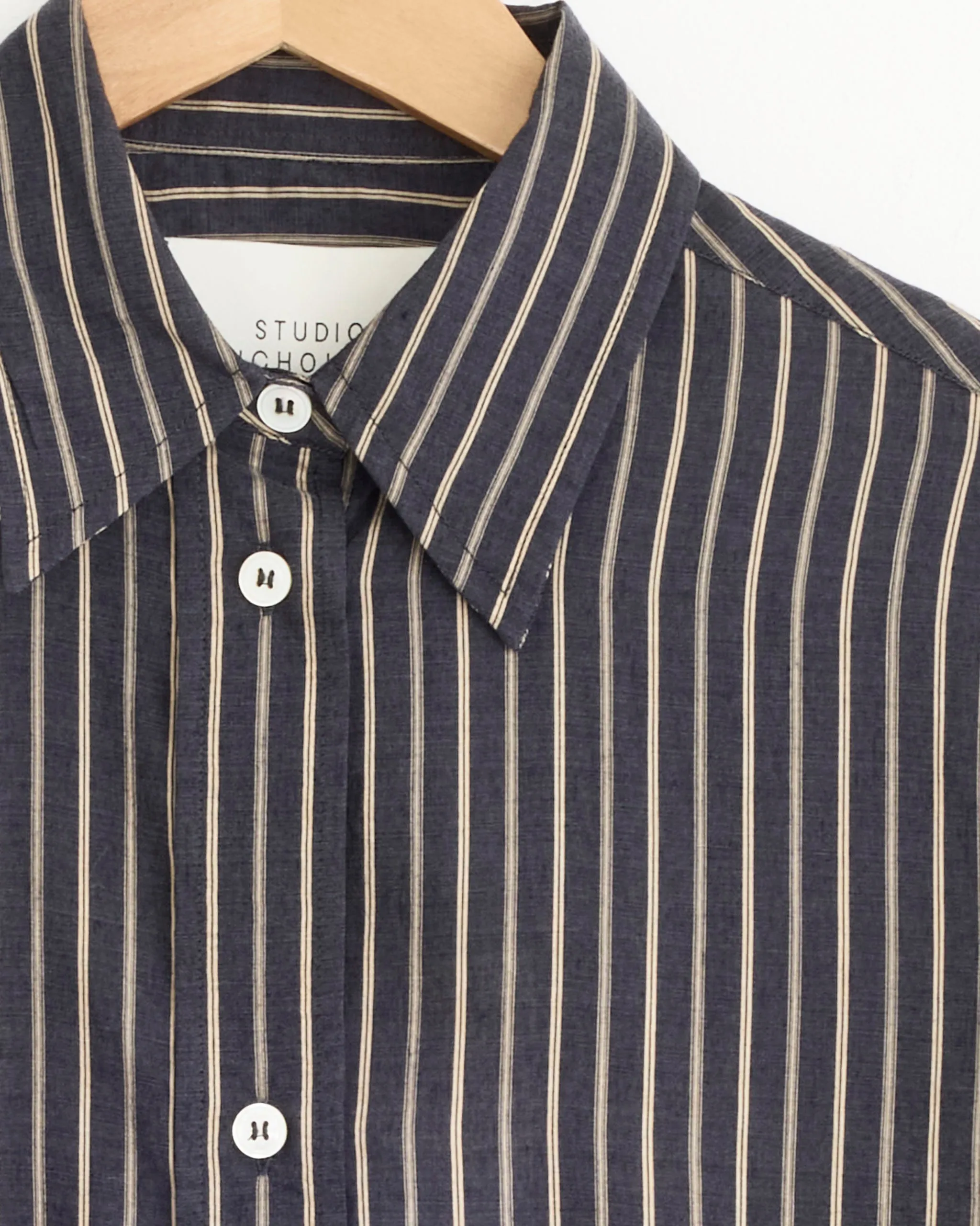 Rouen Shirt in Indigo sold by Mohawk General Store product image thumbnail 2