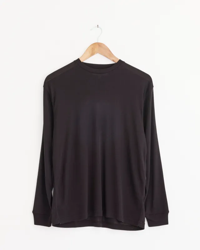 Simmons T-Shirt in Black Grape sold by Mohawk General Store