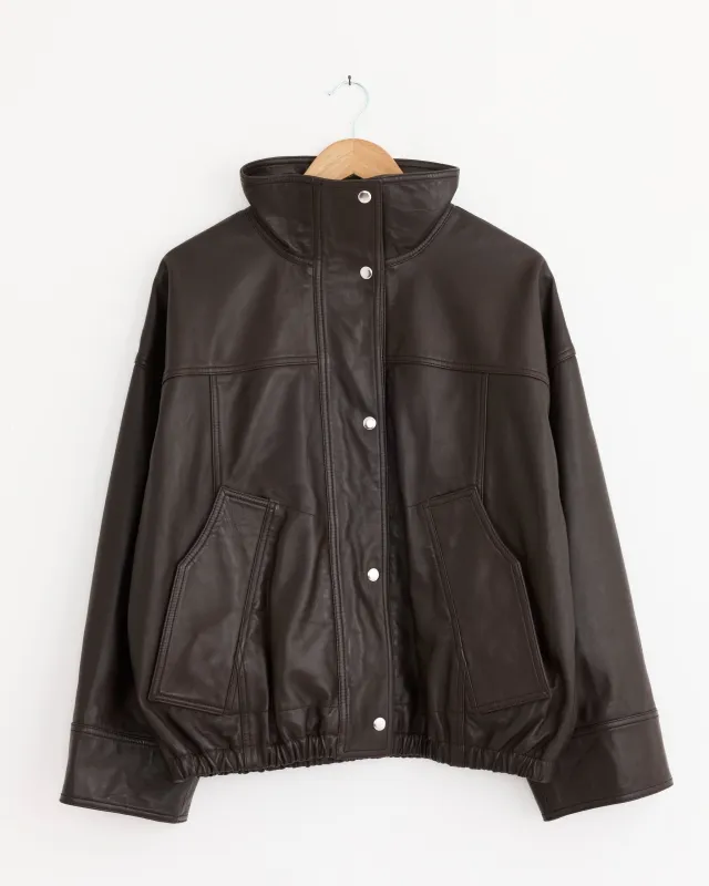 Reinvented Leather Jacket in Earth sold by Mohawk General Store