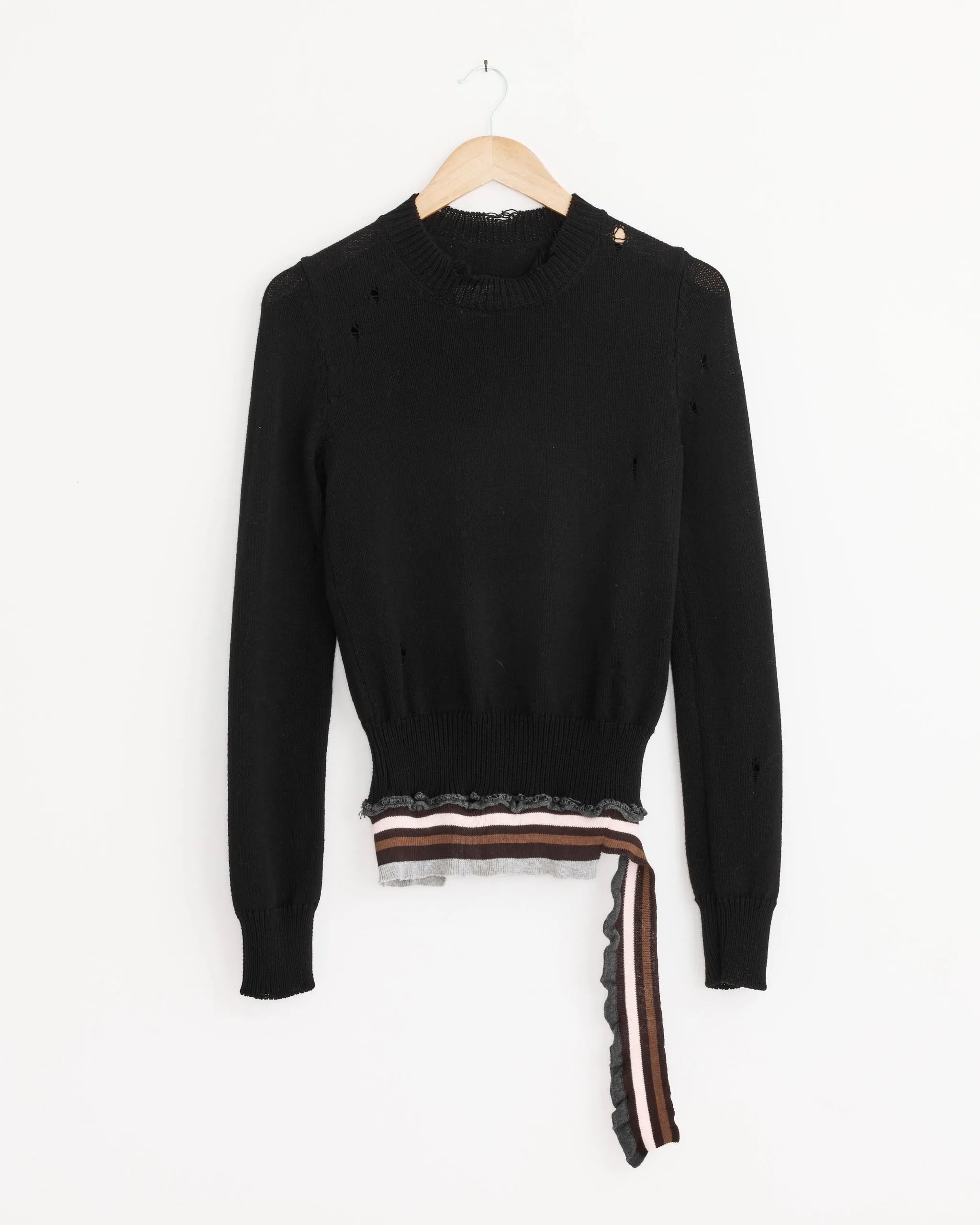 Crewneck in Black sold by Mohawk General Store
