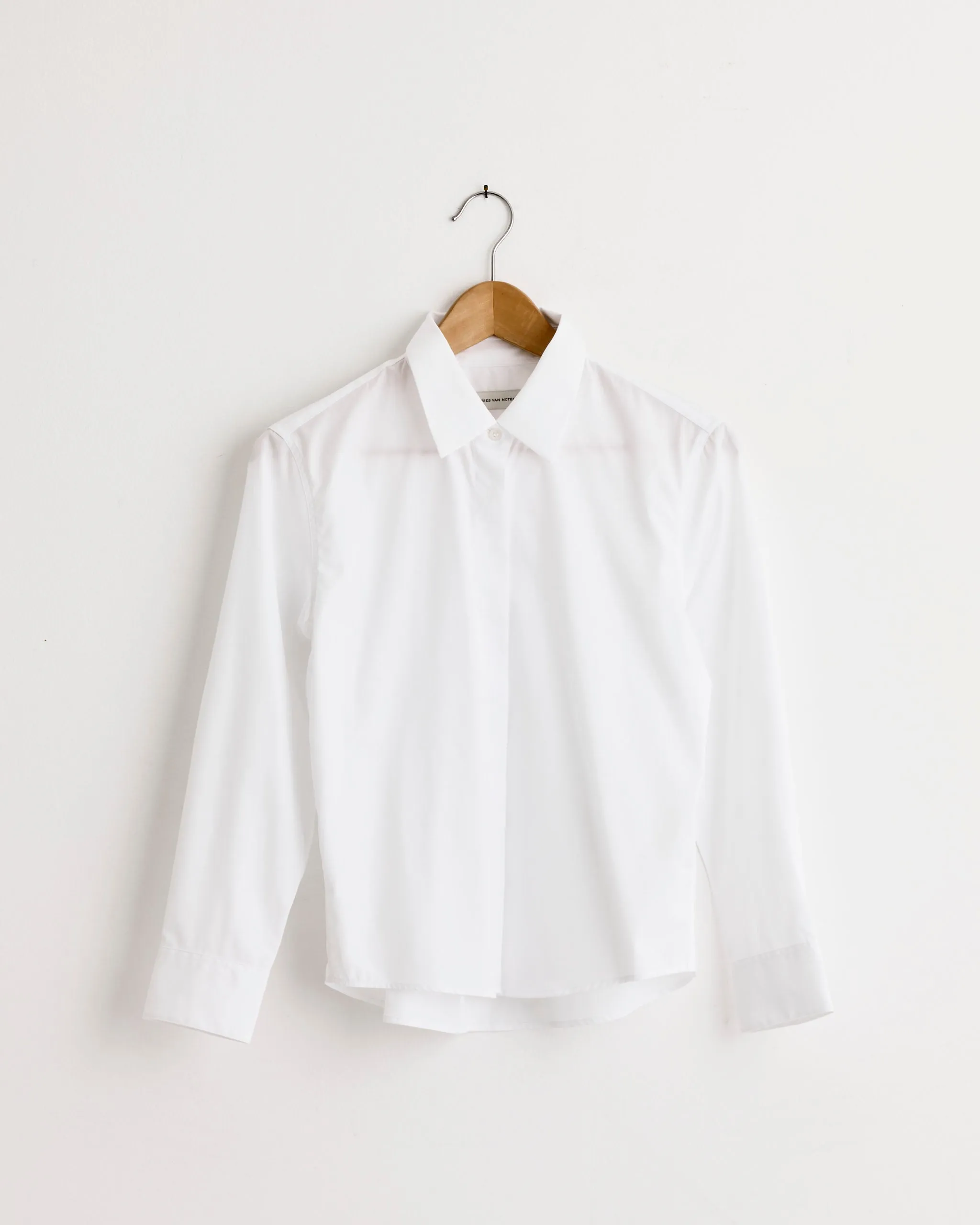 Cropped Shirt in White sold by Mohawk General Store