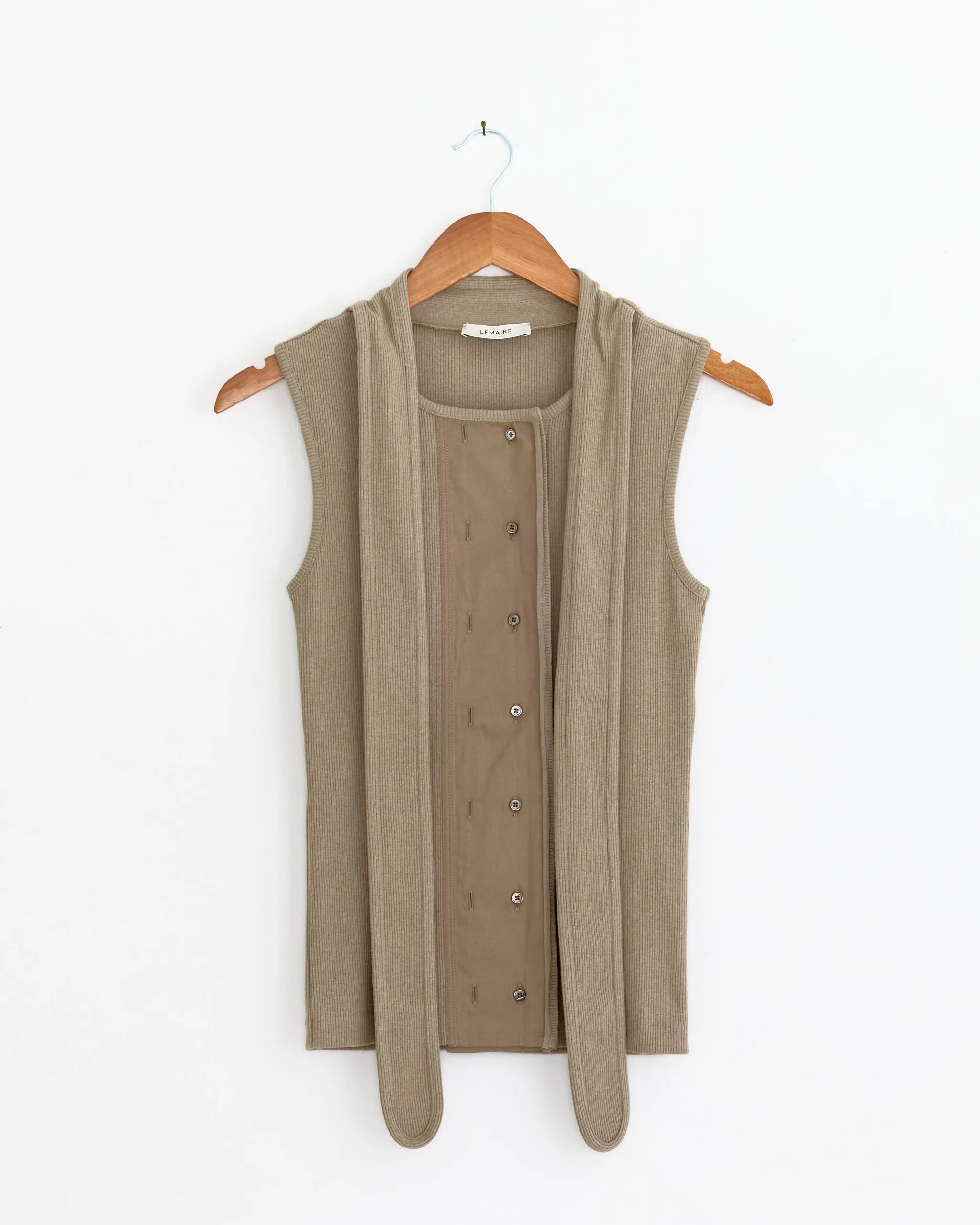 Asymmetrical Fitted Top in Sage sold by Mohawk General Store