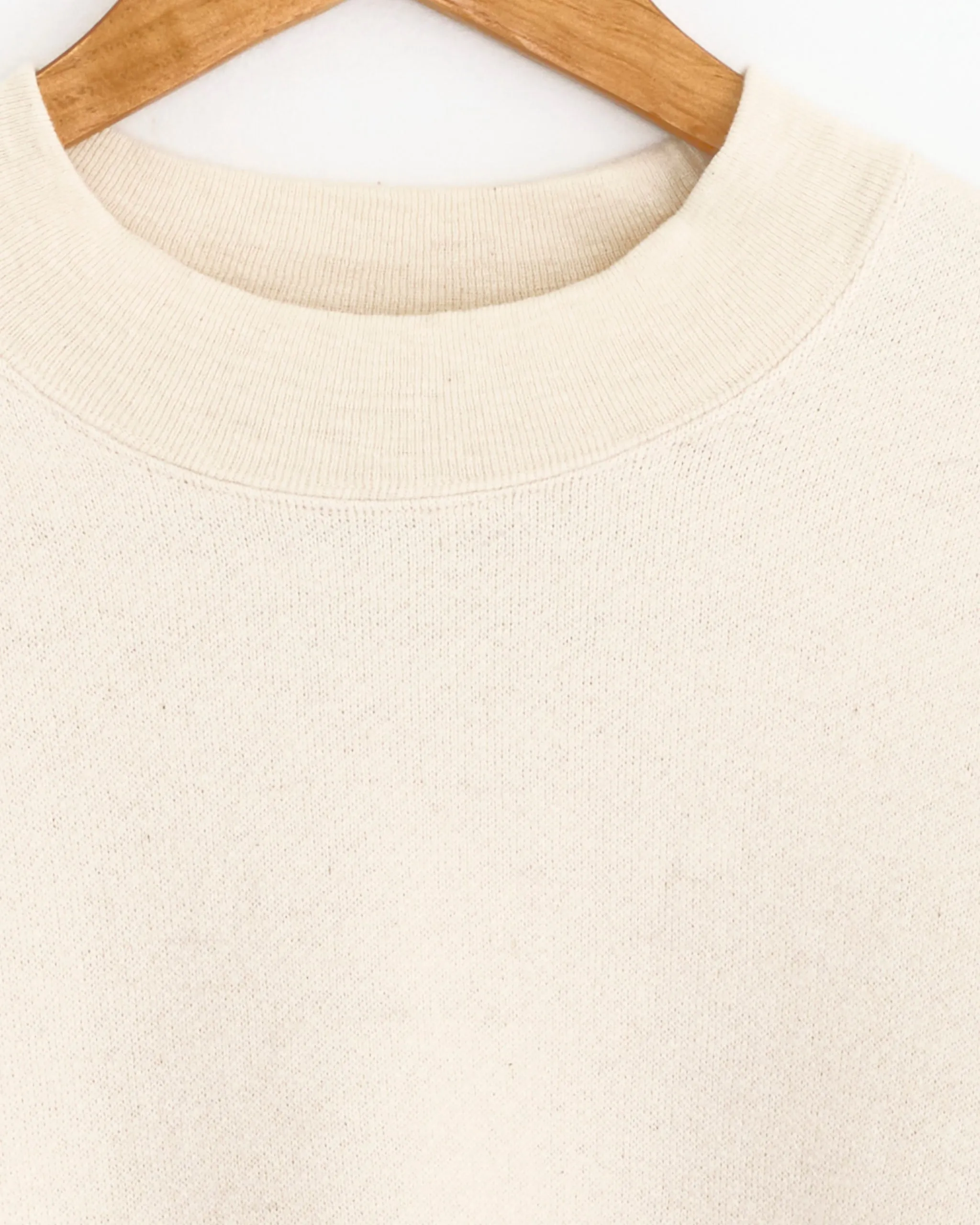Half Mock Sweatshirt in Undyed sold by Mohawk General Store product image thumbnail 2