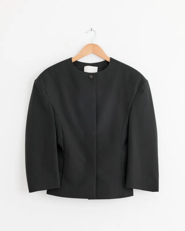 Curved Silhouette Jacket in Black sold by Mohawk General Store