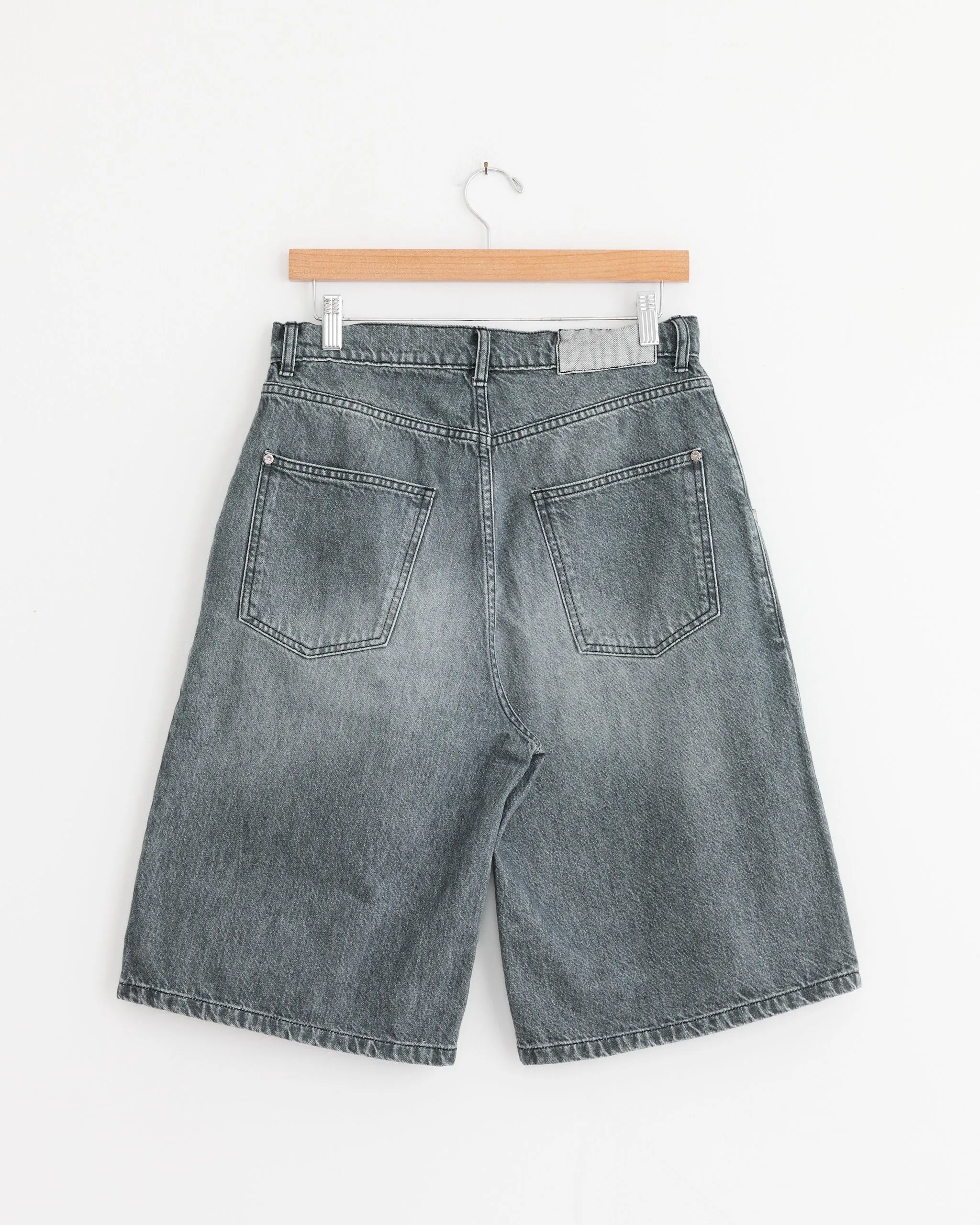 Rivet Short in Stonewashed Grey sold by Mohawk General Store product image thumbnail 3
