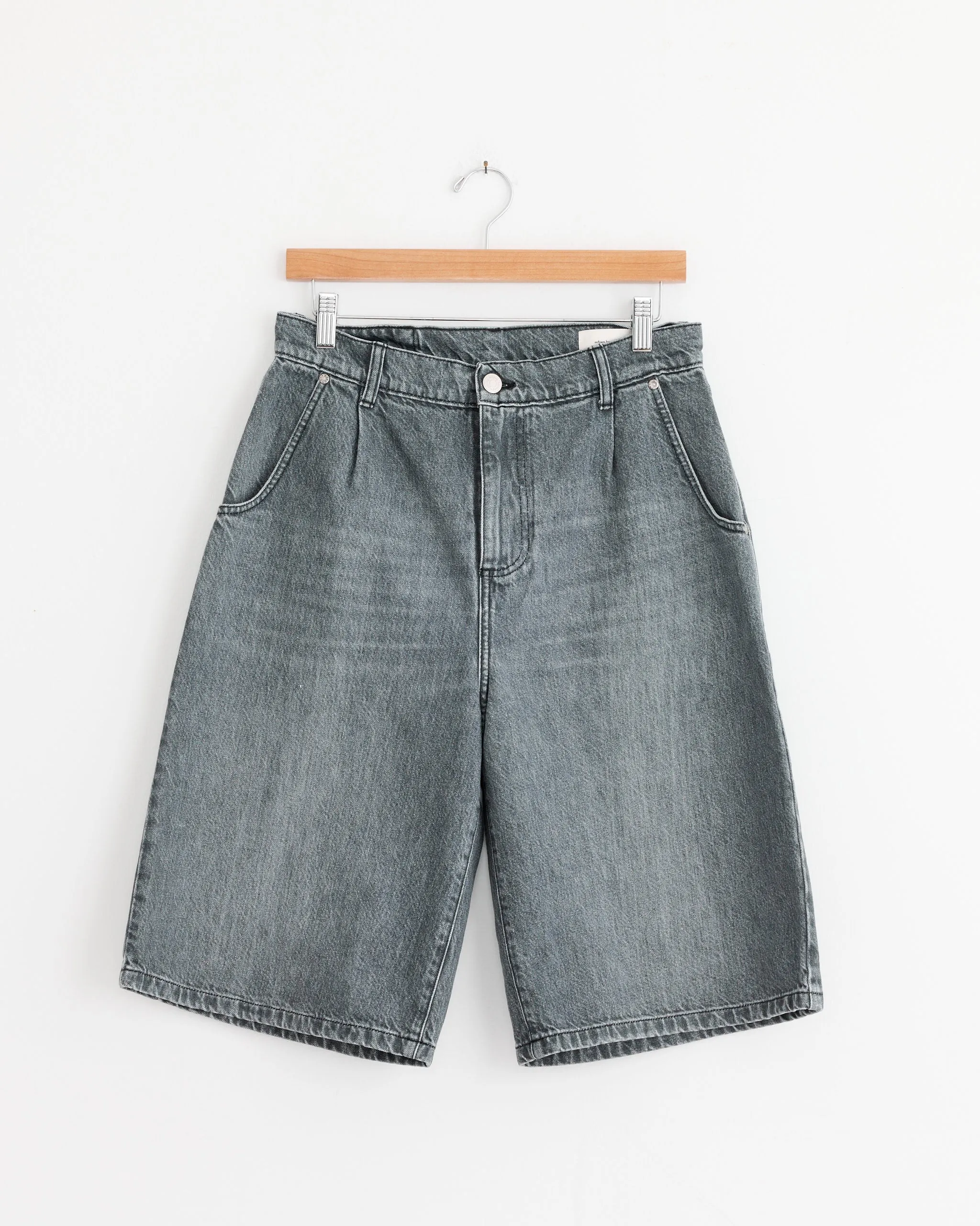 Rivet Short in Stonewashed Grey sold by Mohawk General Store