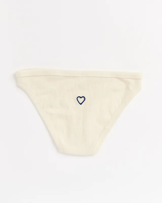 Heart Bell Pants in Undyed made by Baserange